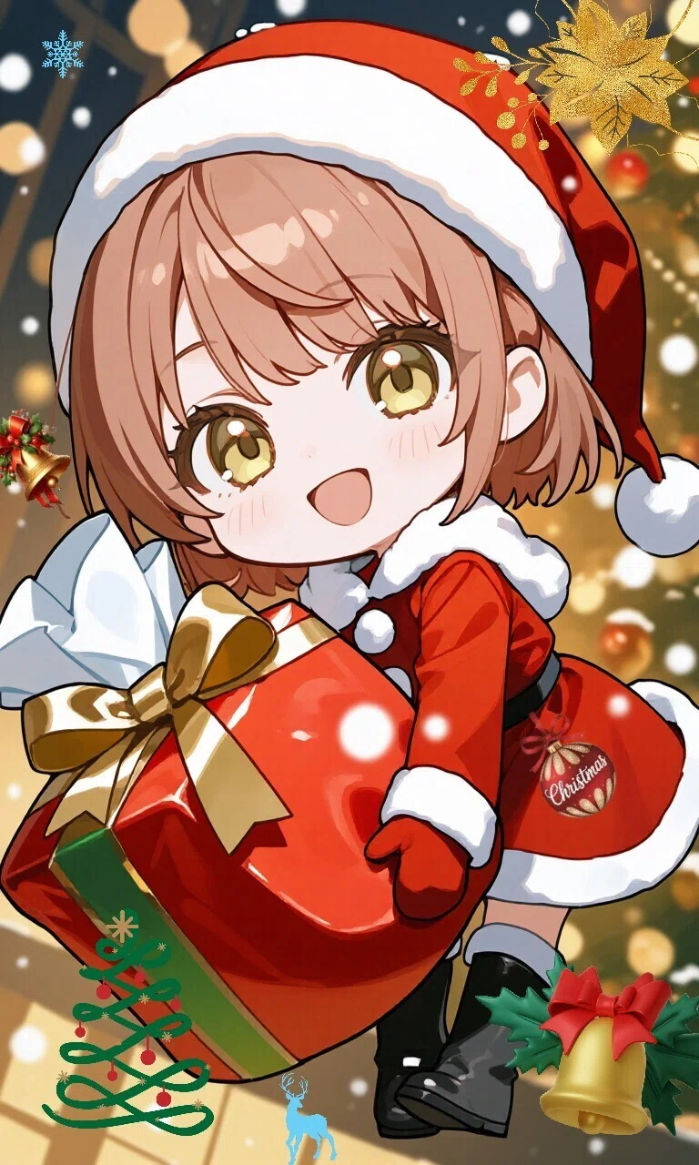 【原画】創作イラスト　2025年Xmas絵 Spiral Xmas Market 2025 | What's On | スパイラル SPIRAL
