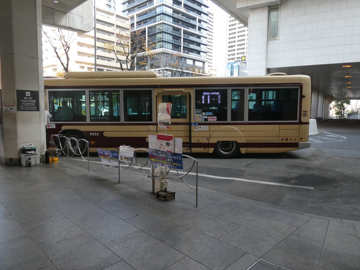 大阪上本町駅・関空リムジン発着場移転後の様子|全国交通ニュースブログ on note