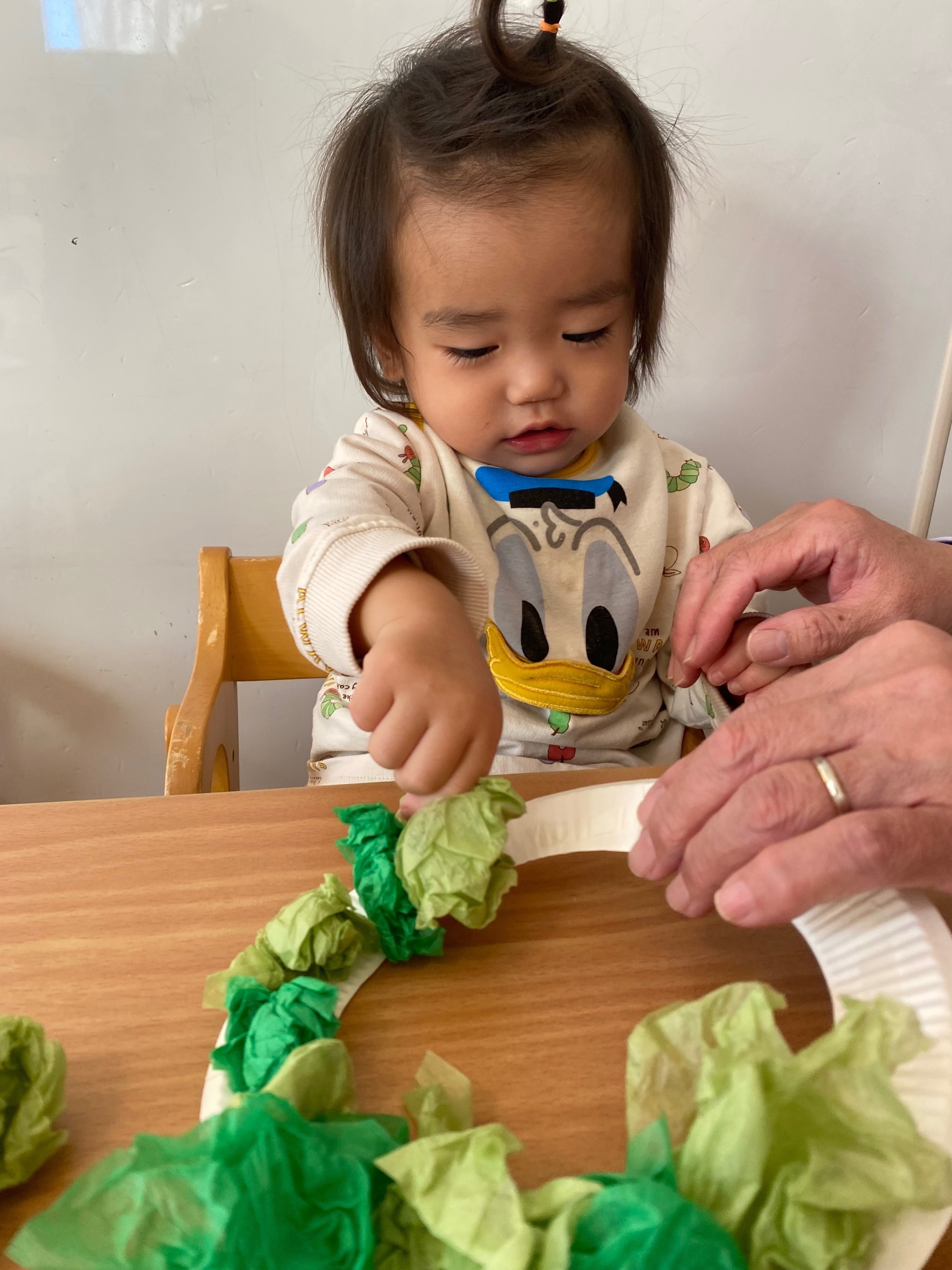 クリスマスのリース作り🎄