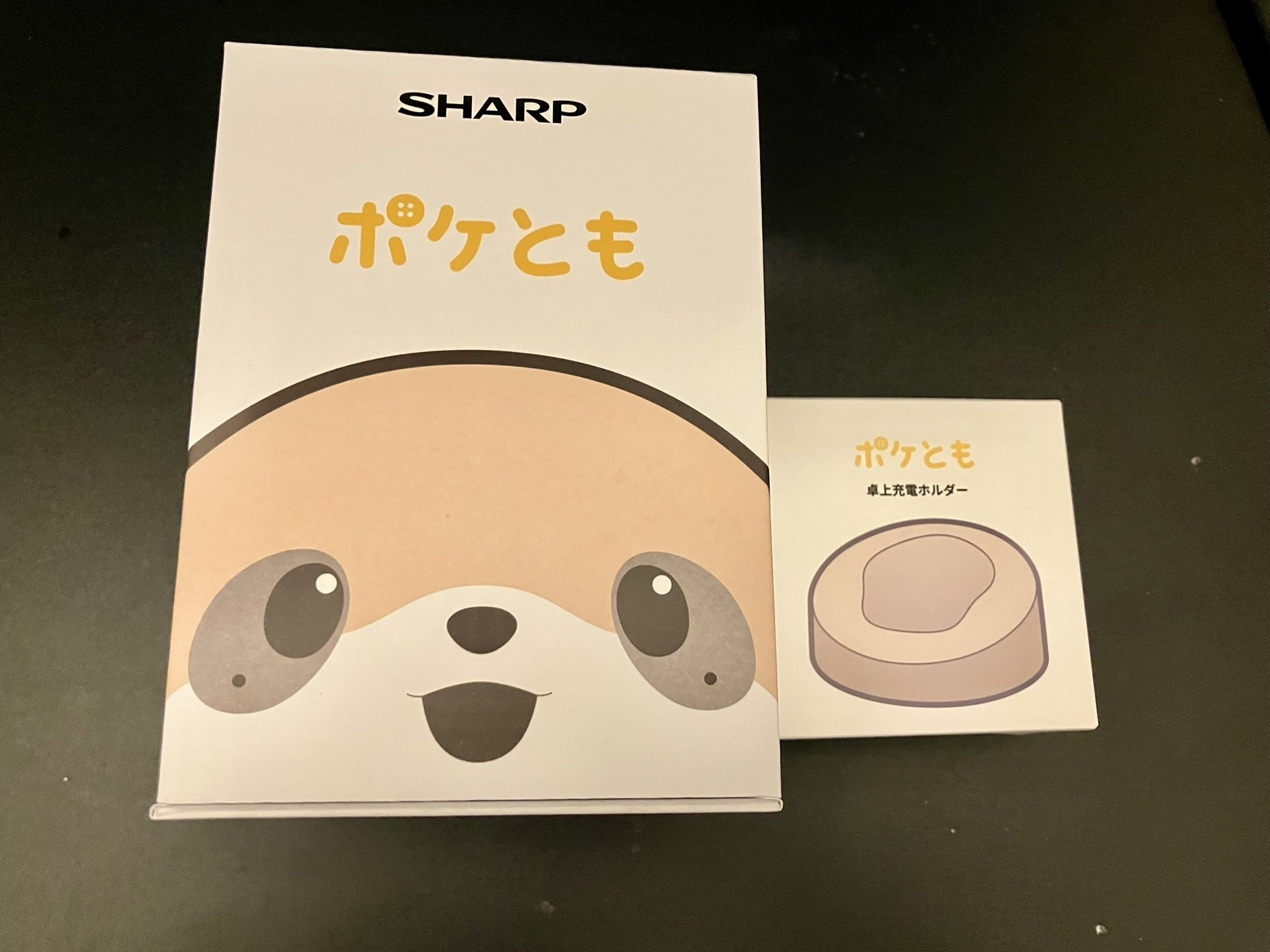 SHARP ポケとも 本体＋卓上充電ホルダー ポケともお迎えしました｜志麻友紀