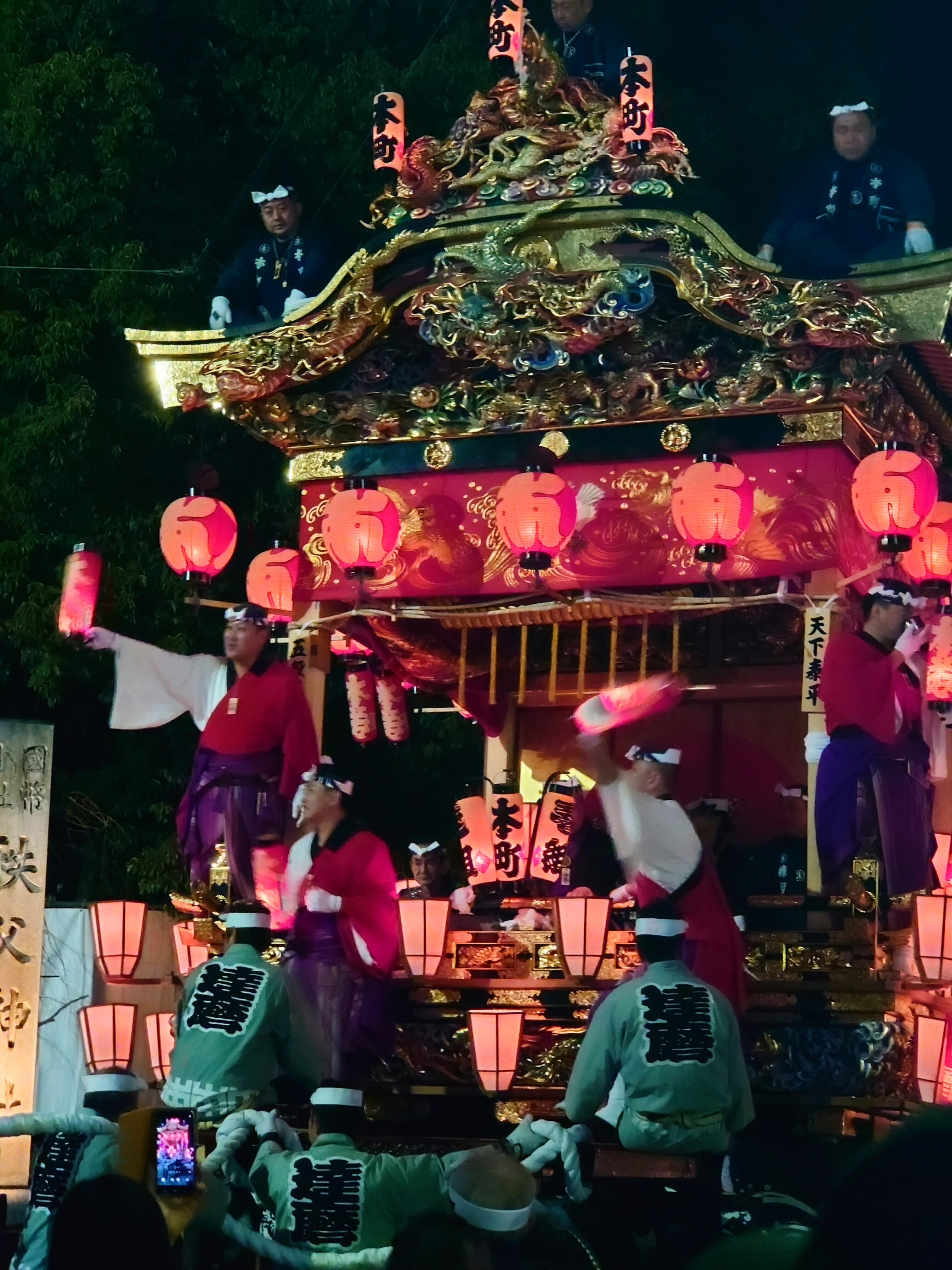 秩父夜祭2025｜露草一新