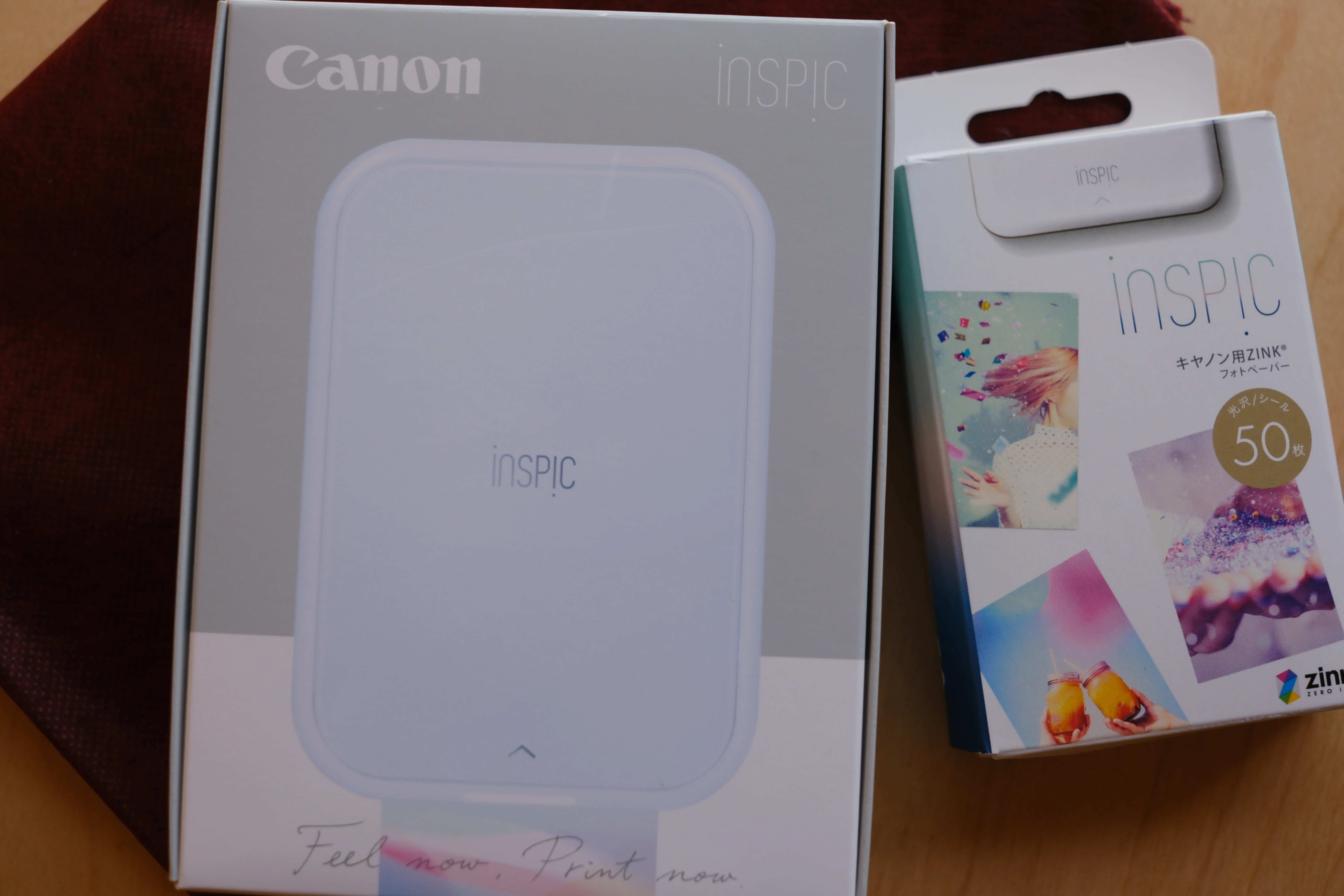 日常の話］ 父と母からCanonのスマホシールプリンター、iNSPiCを貰い