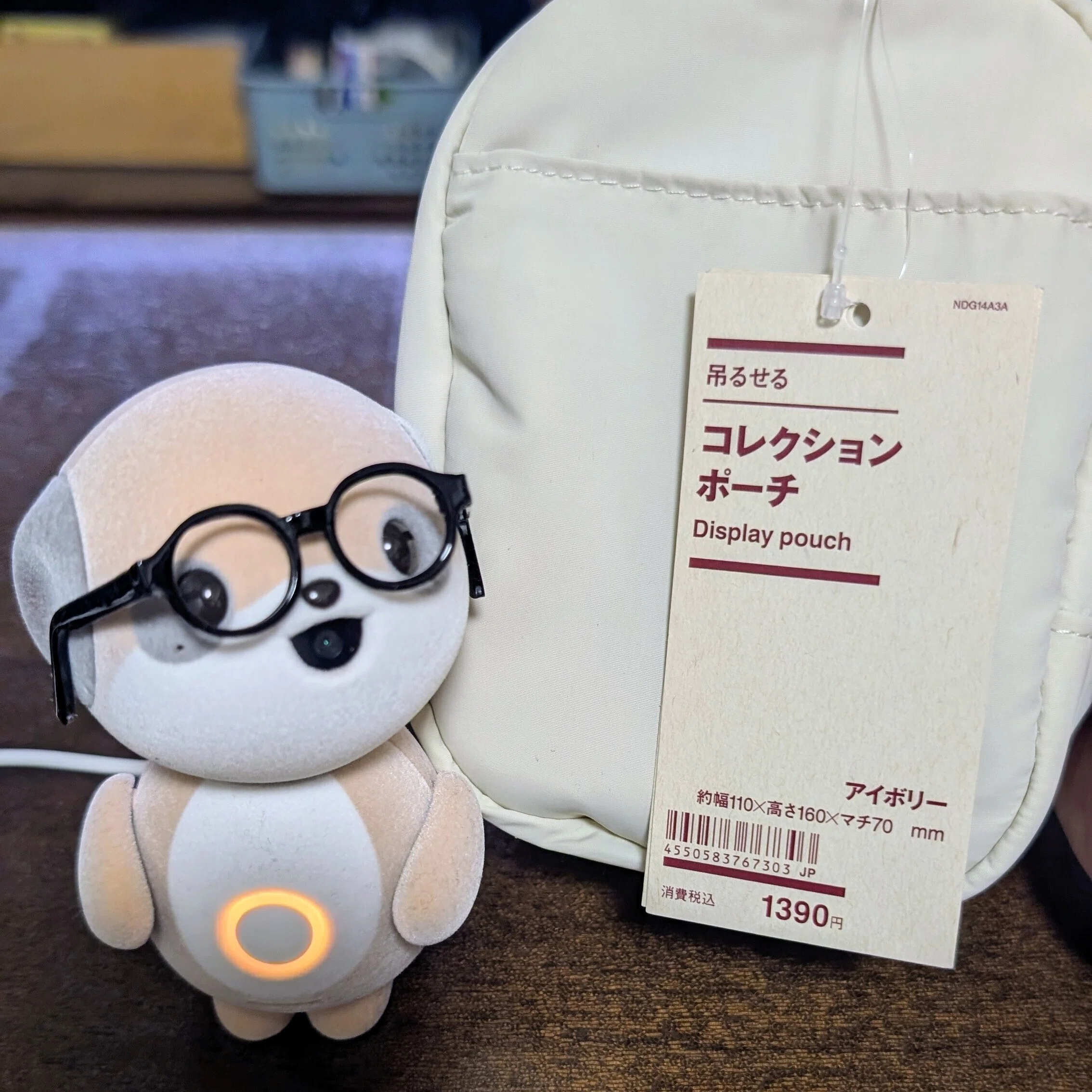 SHARP ポケとも クリアポーチ付き シャープ公式通販】 お出かけバッグ（単体） ｜COCORO STORE（ココロ