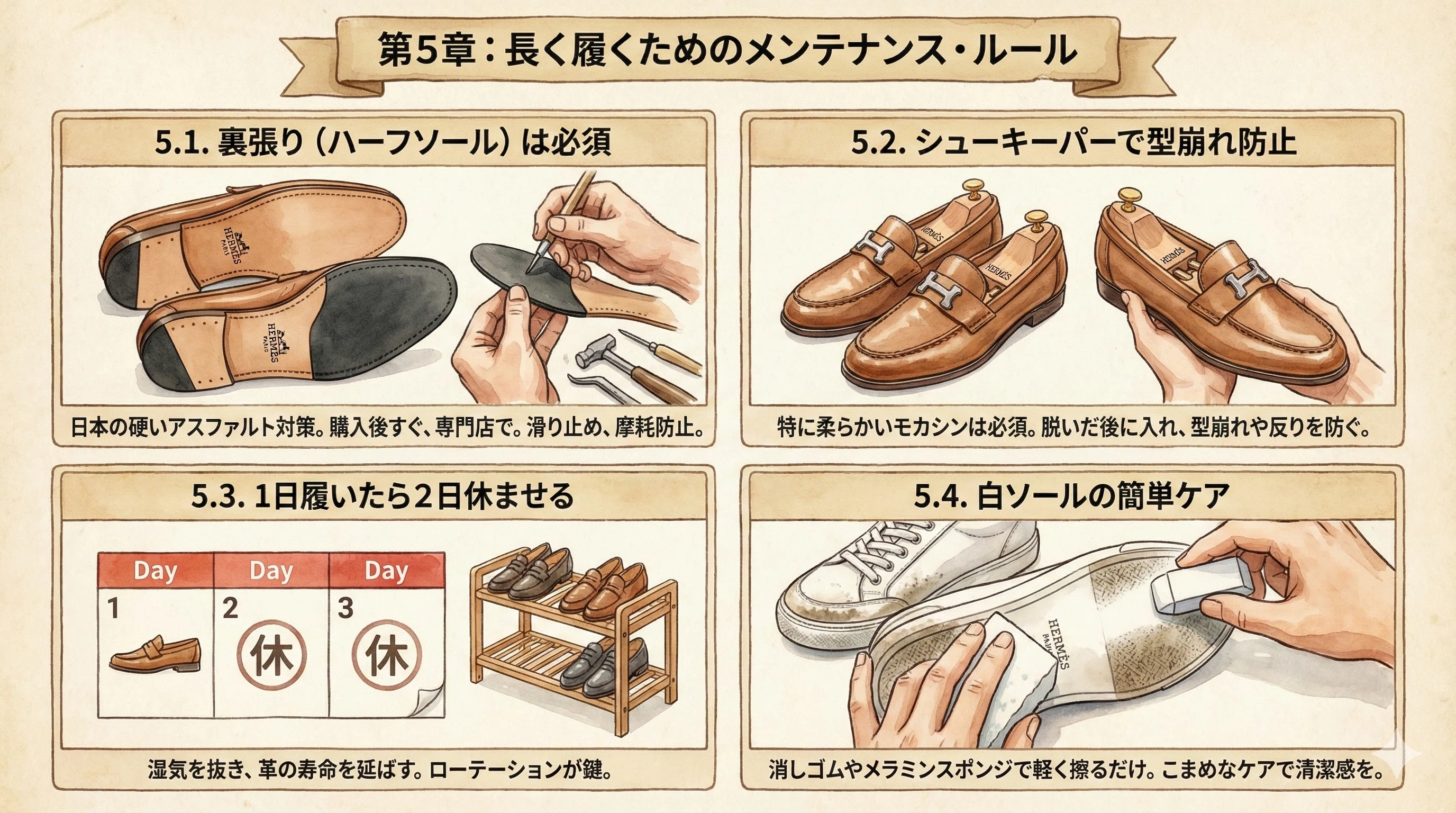 保存版】走れるラグジュアリー：エルメスのシューズ完全ガイド 