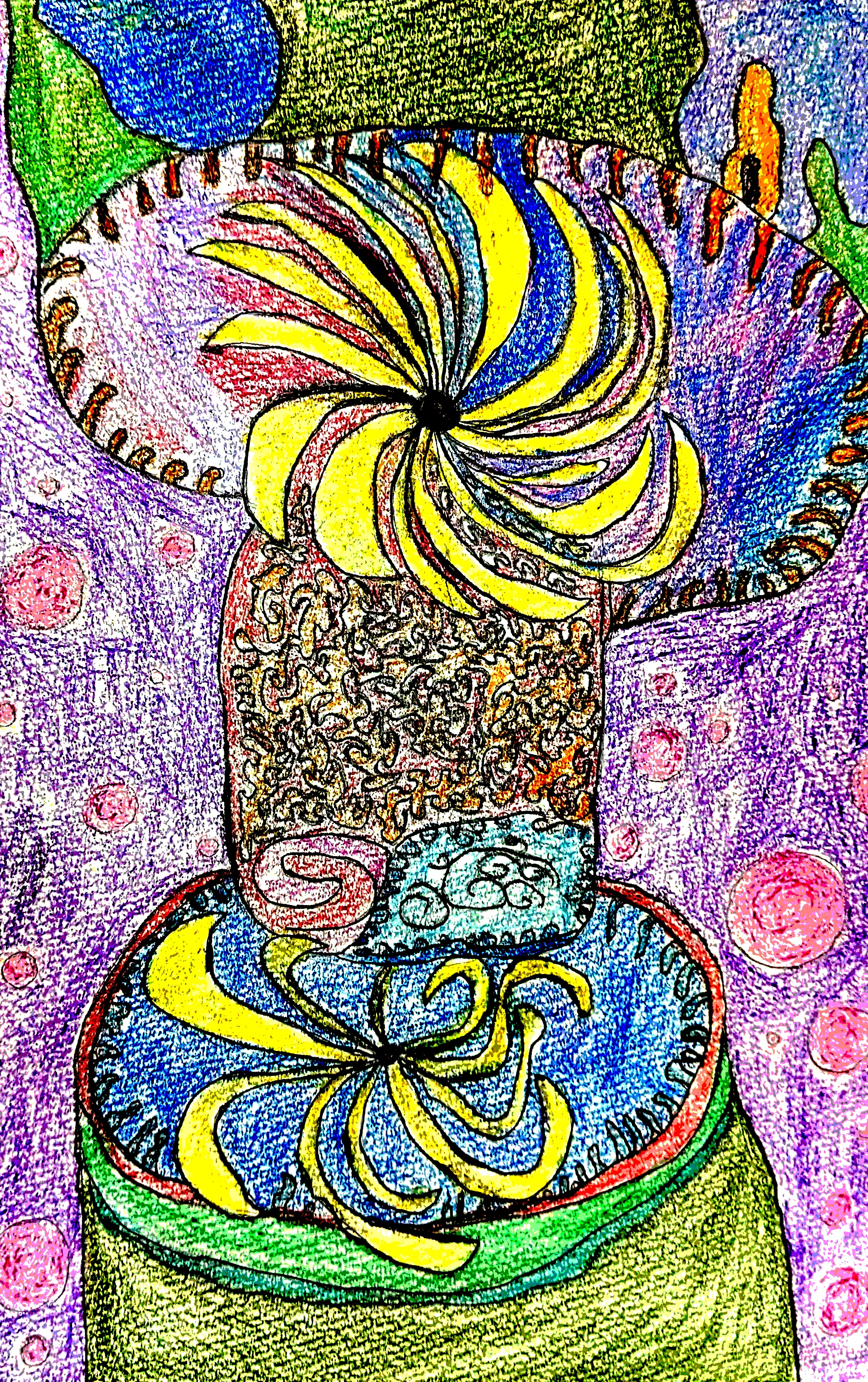 手描き一点物、サイケデリック、420アート、サイケ 【公式通販】