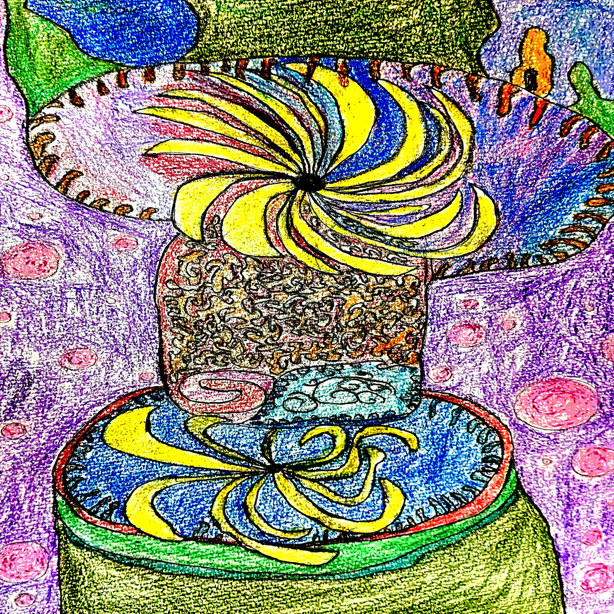 雑記】サイケデリックアートの話｜廊弦