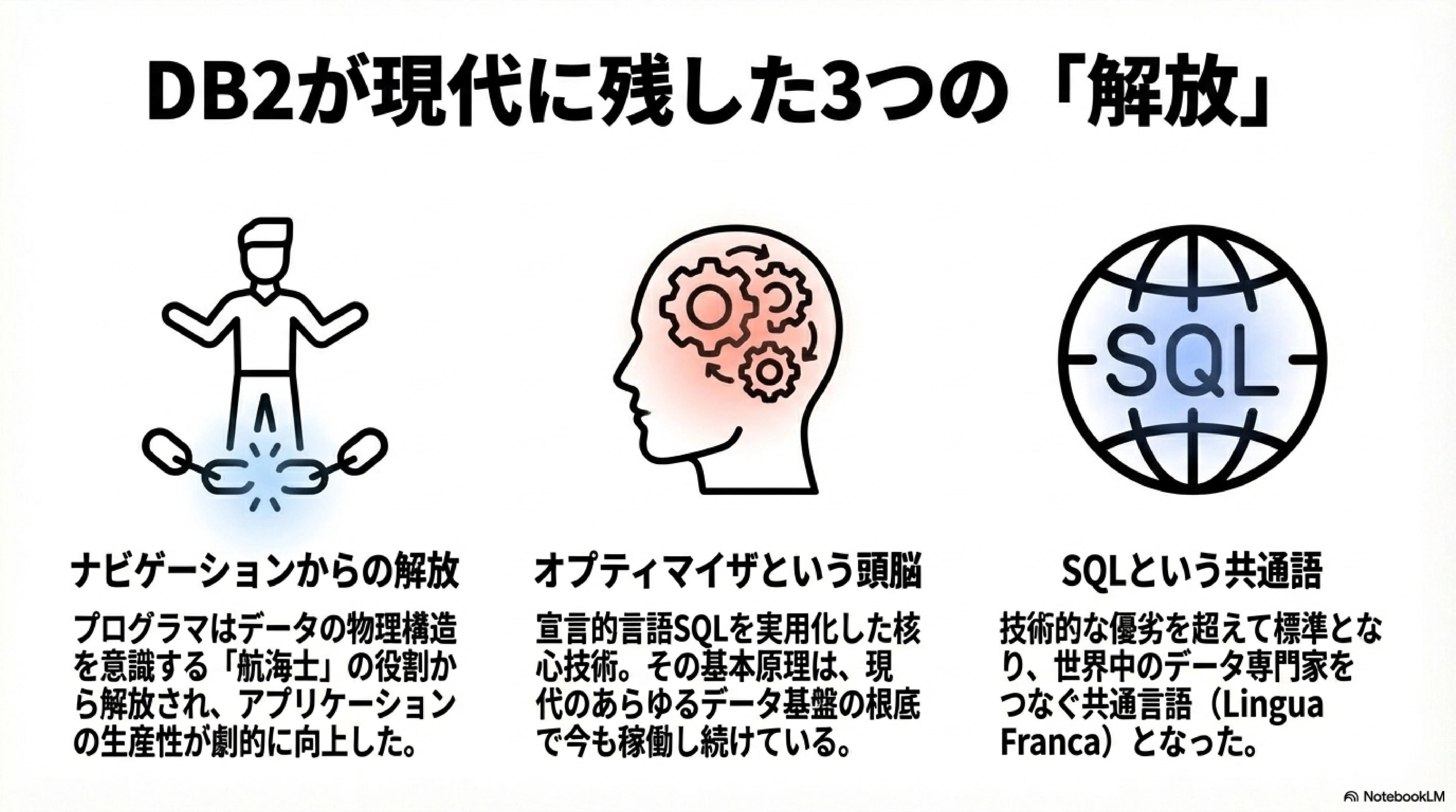 IBM DB2 - SQLとRDBMSの誕生｜☜SIDE HANDS☞