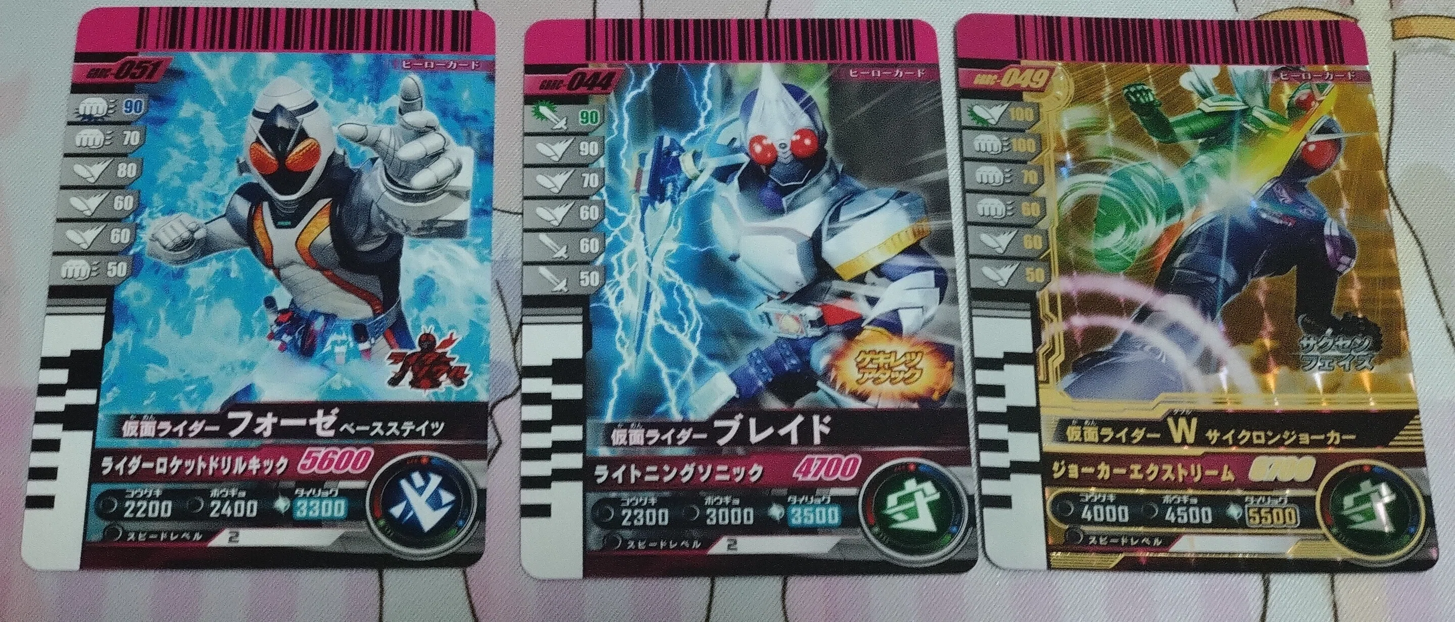 ガンバライドクロニクル2 ゼッツ 仮面ライダーW LR SRコンプリート 