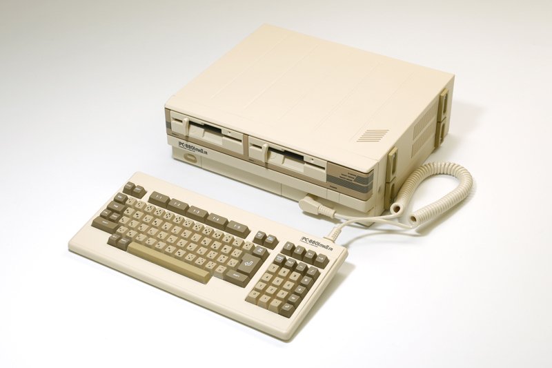 X68000やPC-8801mkⅡSRの実機を見たことは少ないが生で見れて良かった