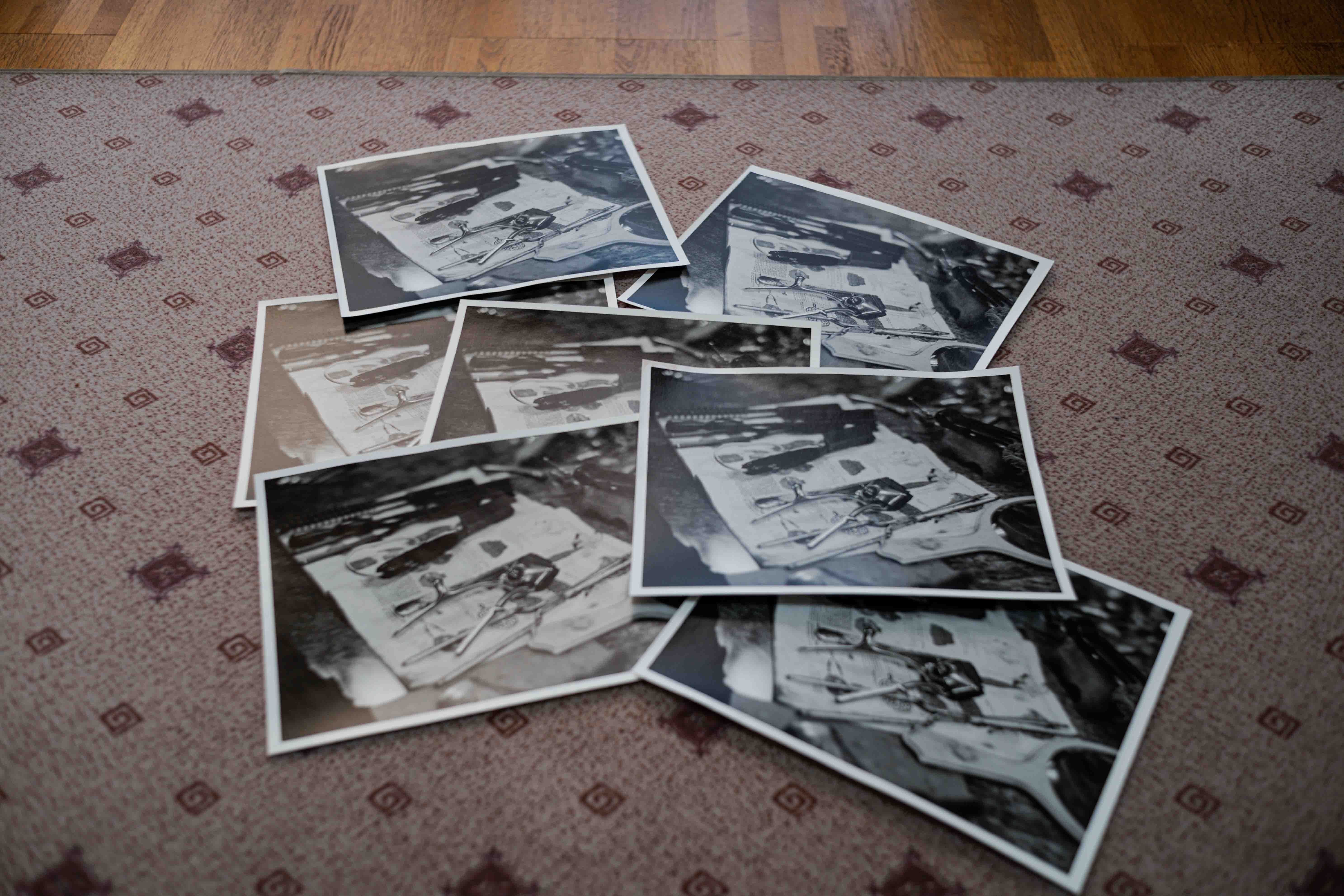 銀塩プリントを終えた朝｜MOJA MOJA