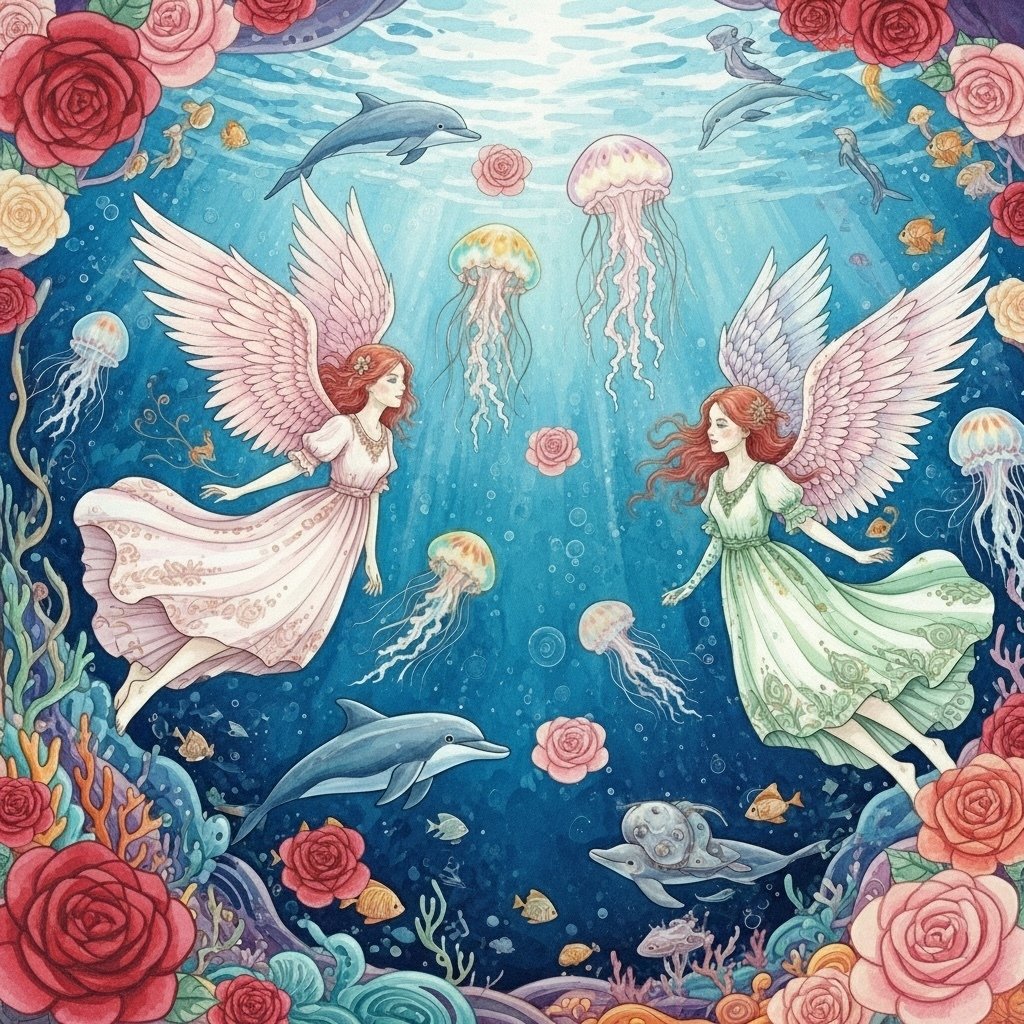 薔薇と天使たち52｜俵屋年彦