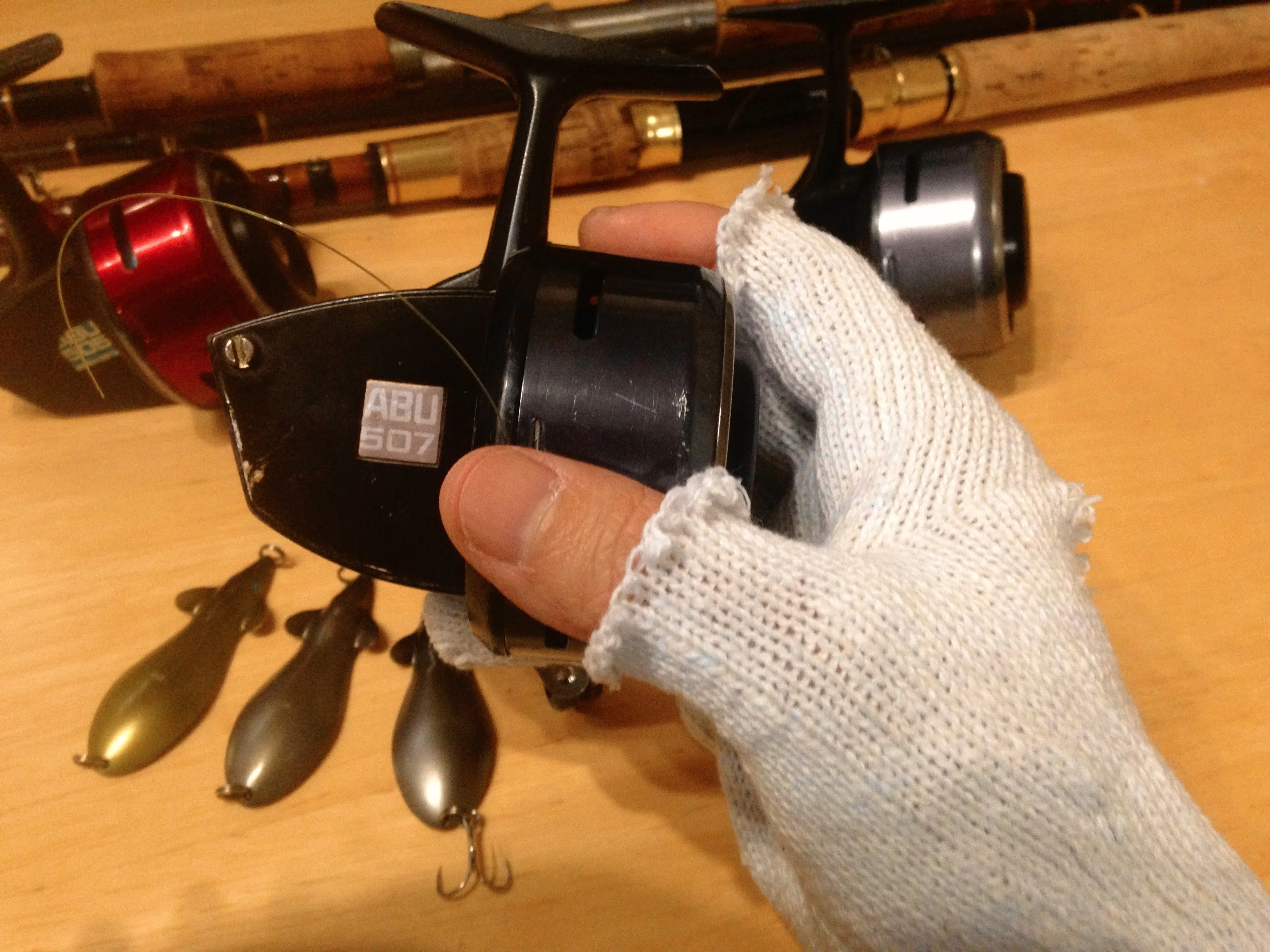 🎣釣りキチ三平を再現002 ~ イトウの原野 ABU507 🇸🇪 / Garcia