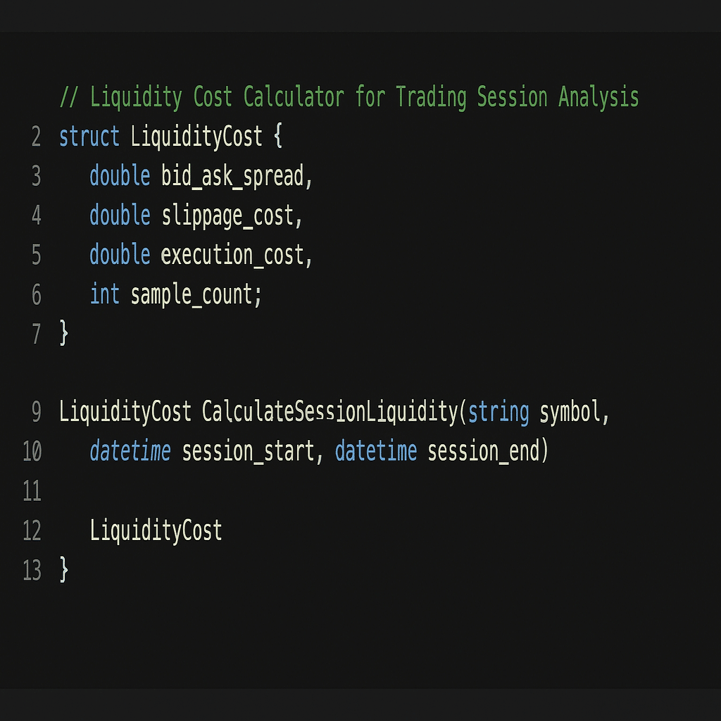 Research Log #029：Liquidity Cost Analysis Across Trading Sessions — Bid-Ask  Spread の時間帯別分解とマーケットマイクロス｜Ken