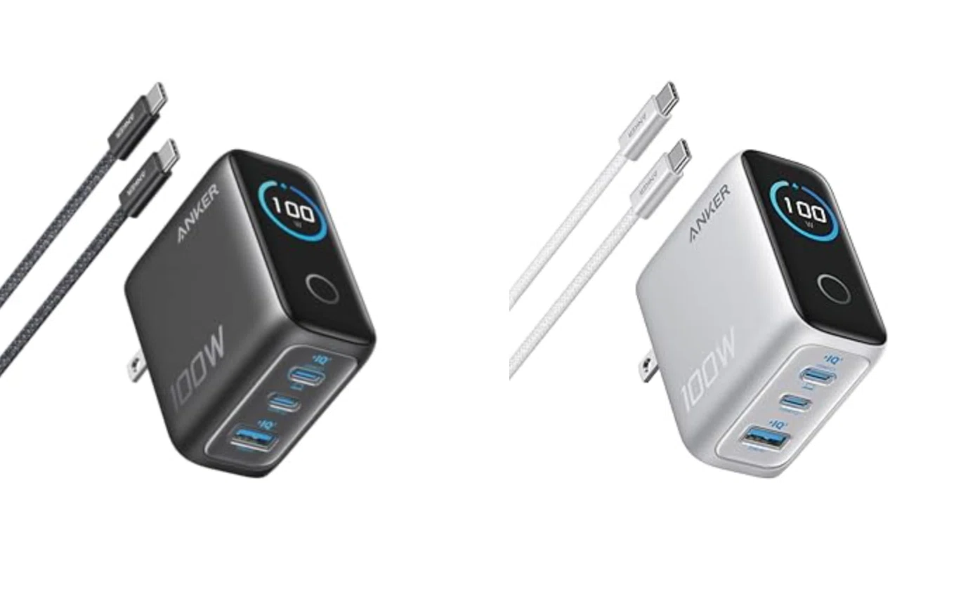 Anker Charger (100W, 3 Ports)をレビュー！ディスプレイ付きの3ポート