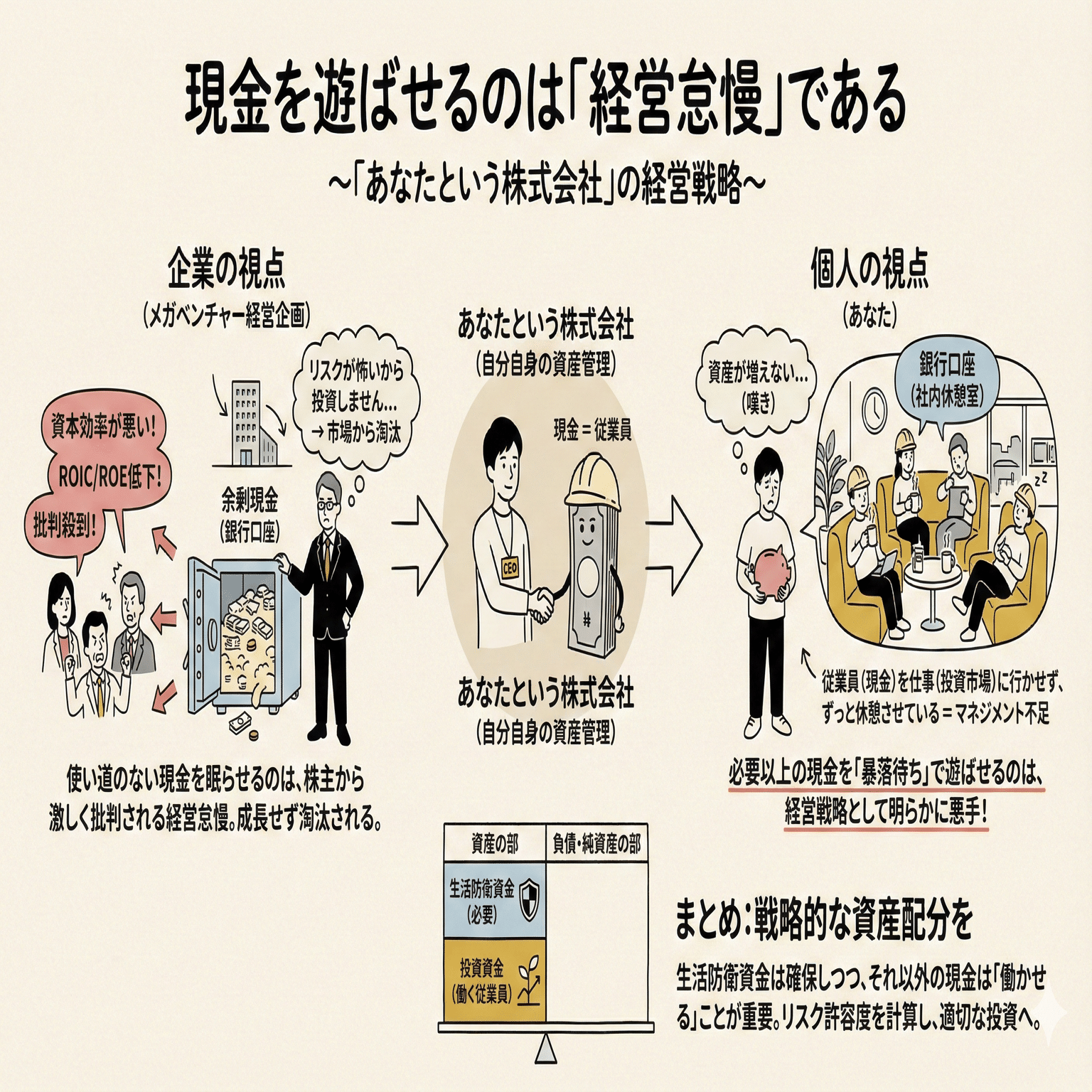 暴落待ちで現金握りしめ、300万損する男の話。｜マサ｜MBA式・資産とキャリアの戦略室