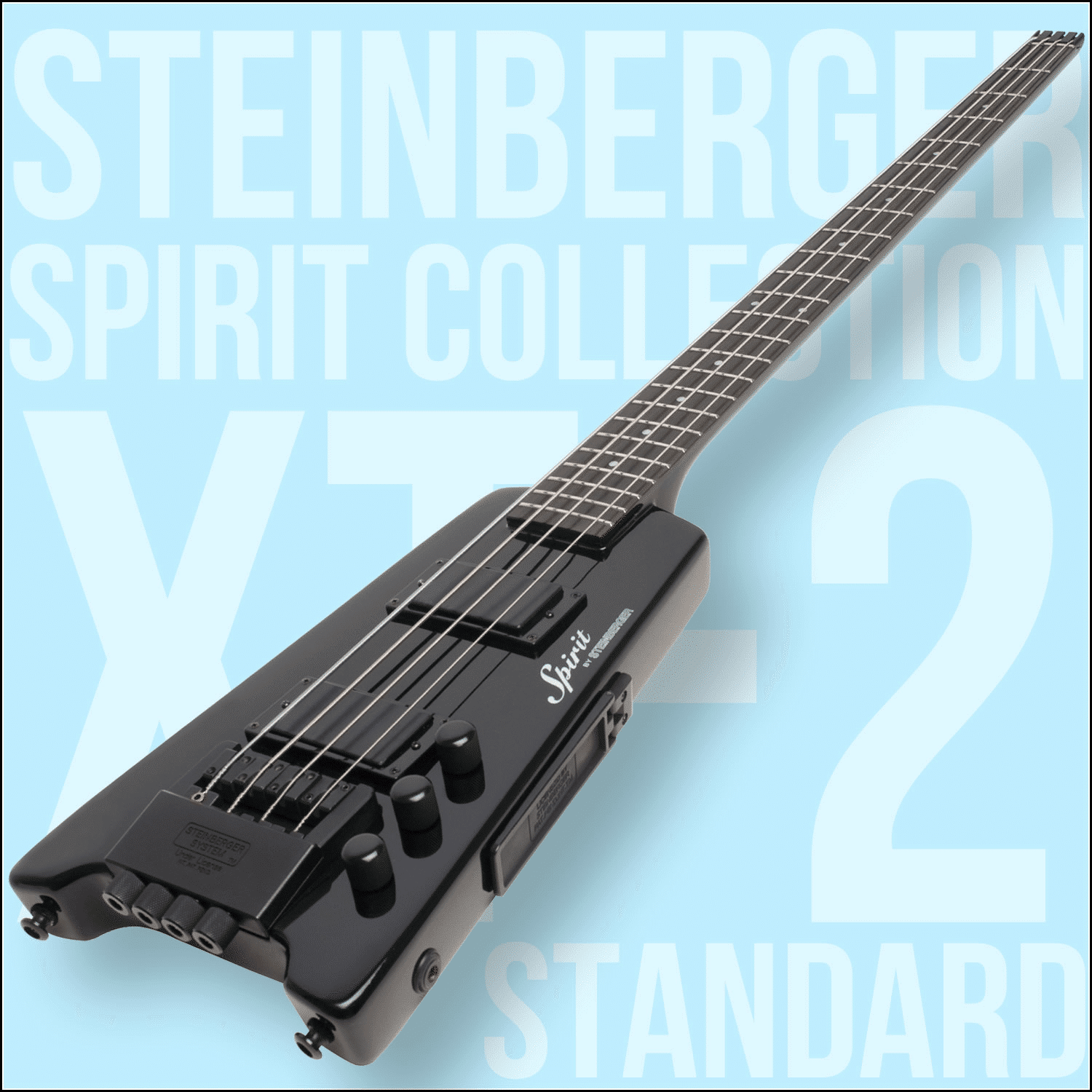 情熱の赤！スタインバーガーの王道ヘッドレス・ベース「Spirit XT-2