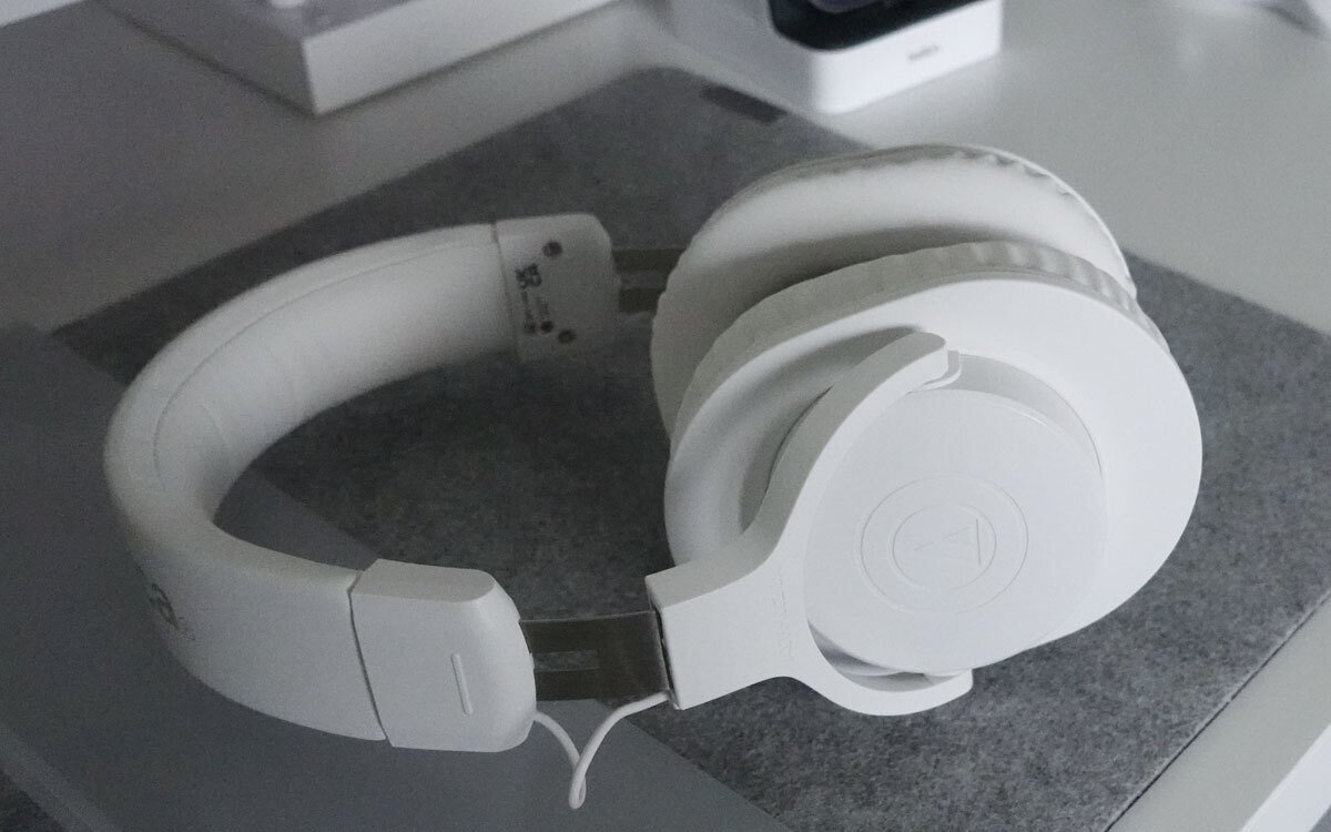 audio-technicaの白のヘッドホンを使ってみた感想（ATH-M20xBT
