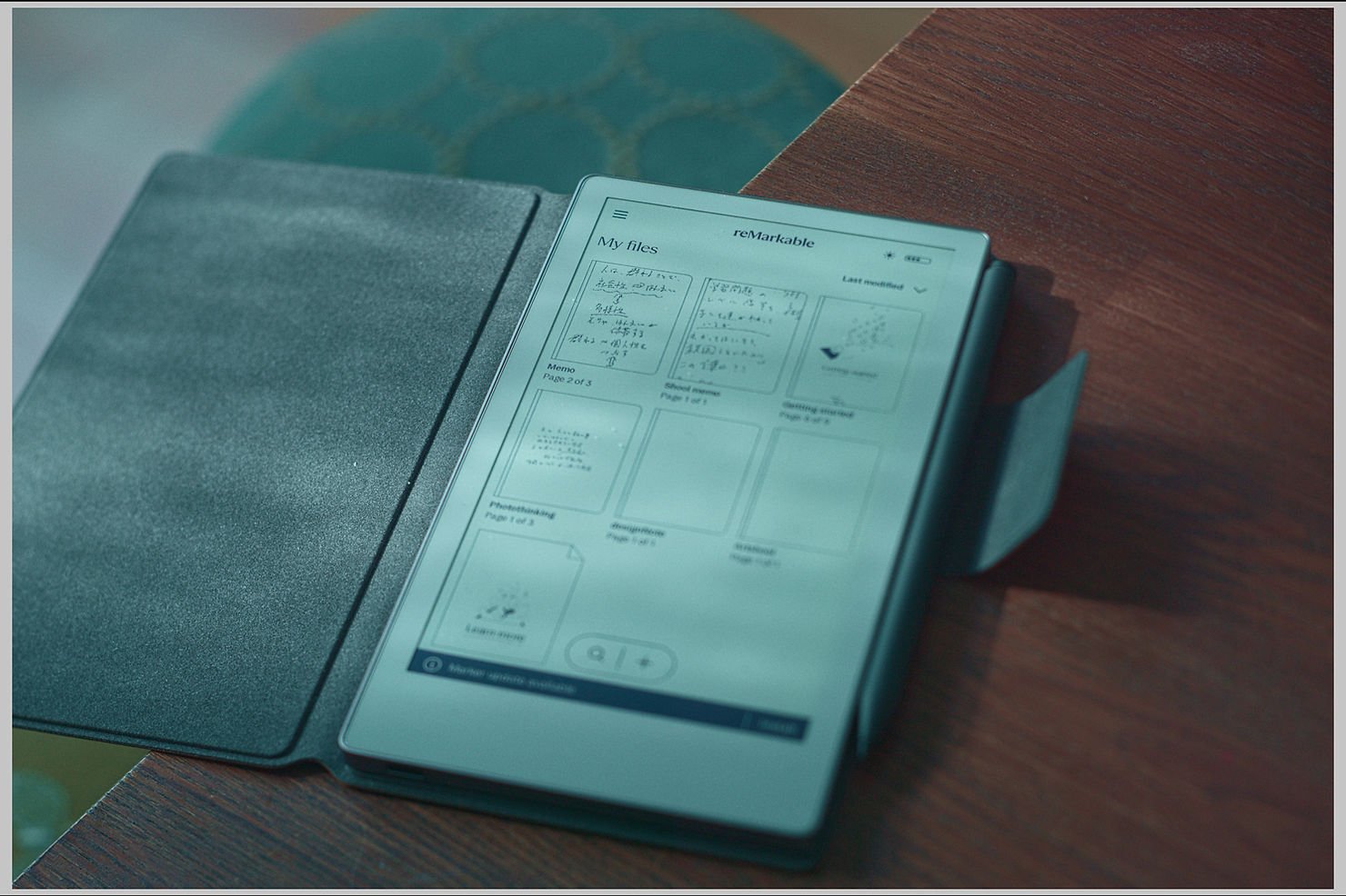 remarkable paper pro move｜住むアトリエ