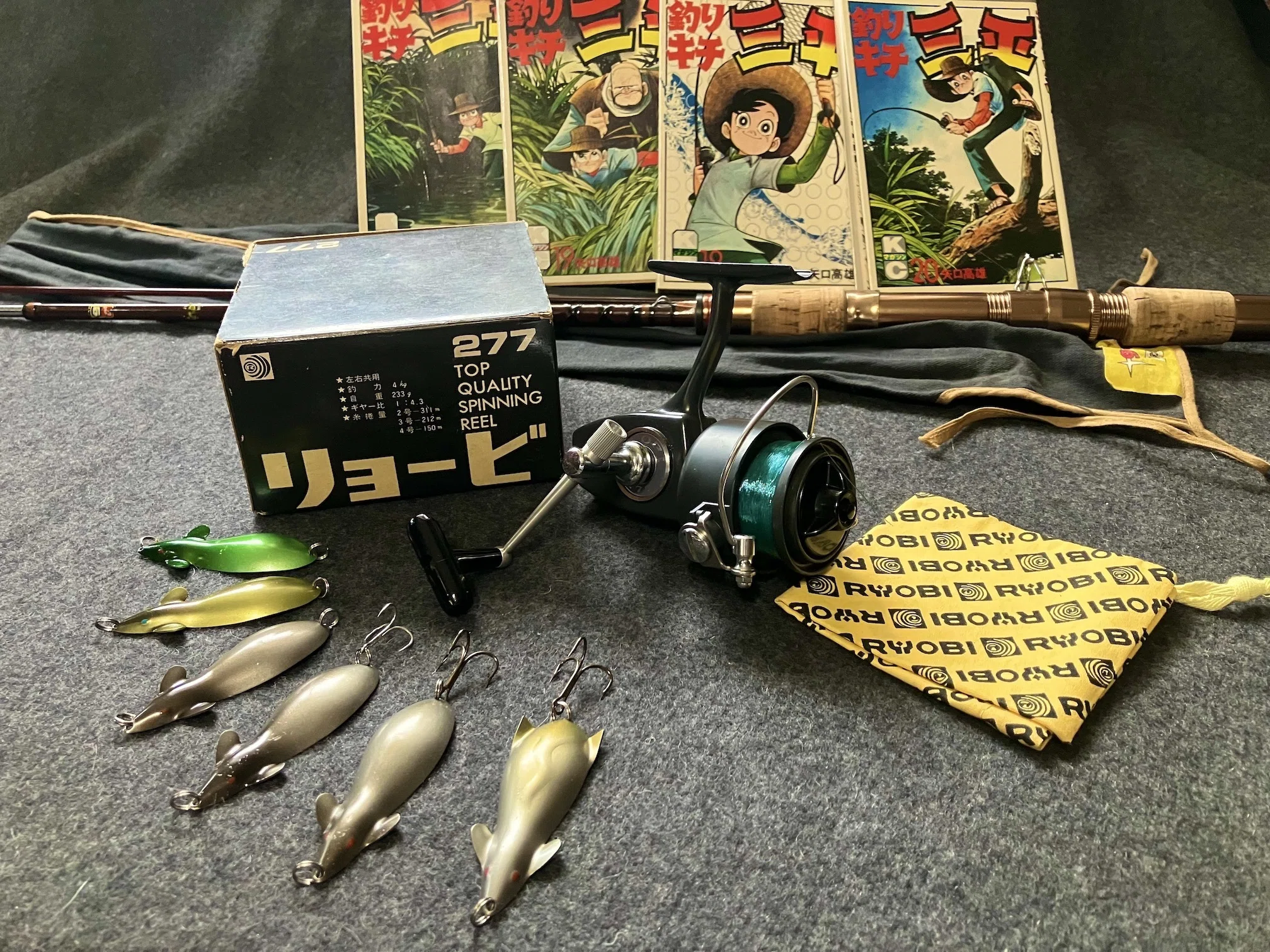 🎣釣りキチ三平を再現003 ~ イトウの原野 リョービ277 🇯🇵 ~｜fish