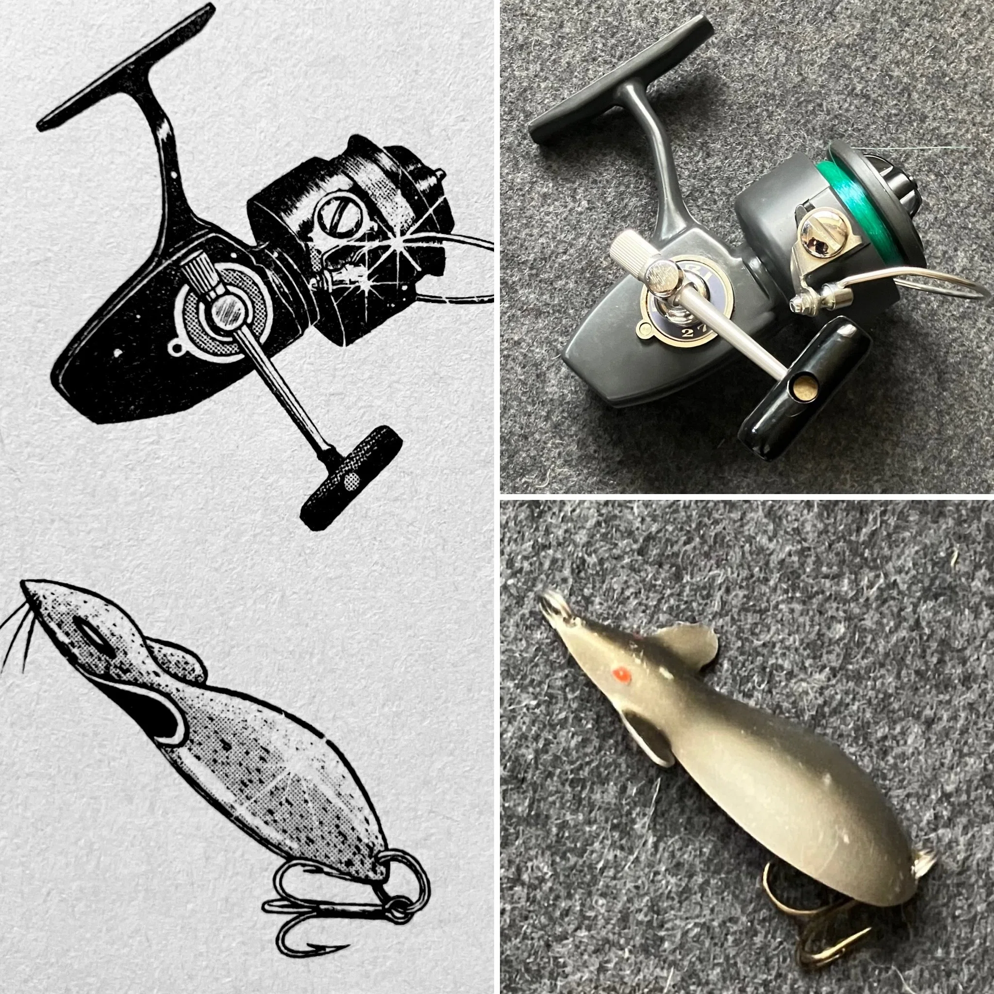 釣りキチ三平 美品　ワイド 🎣釣りキチ三平を再現003 ~ イトウの原野 リョービ277 🇯🇵 ~｜fish