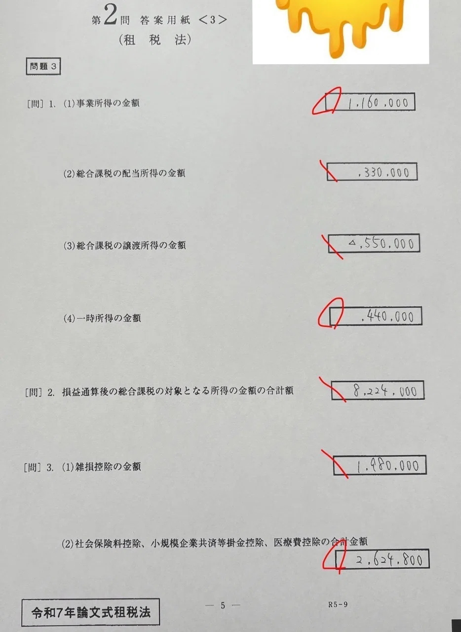 令和7年度公認会計士論文式試験の開示答案を見る会｜きらわれぼっち