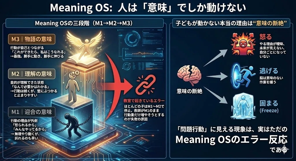 知らないと取り残される！？──1年後に差がつく「教育OS」入門第2章｜Meaning OS ― 行動の“燃料”をつくる技術｜希爆Style ...
