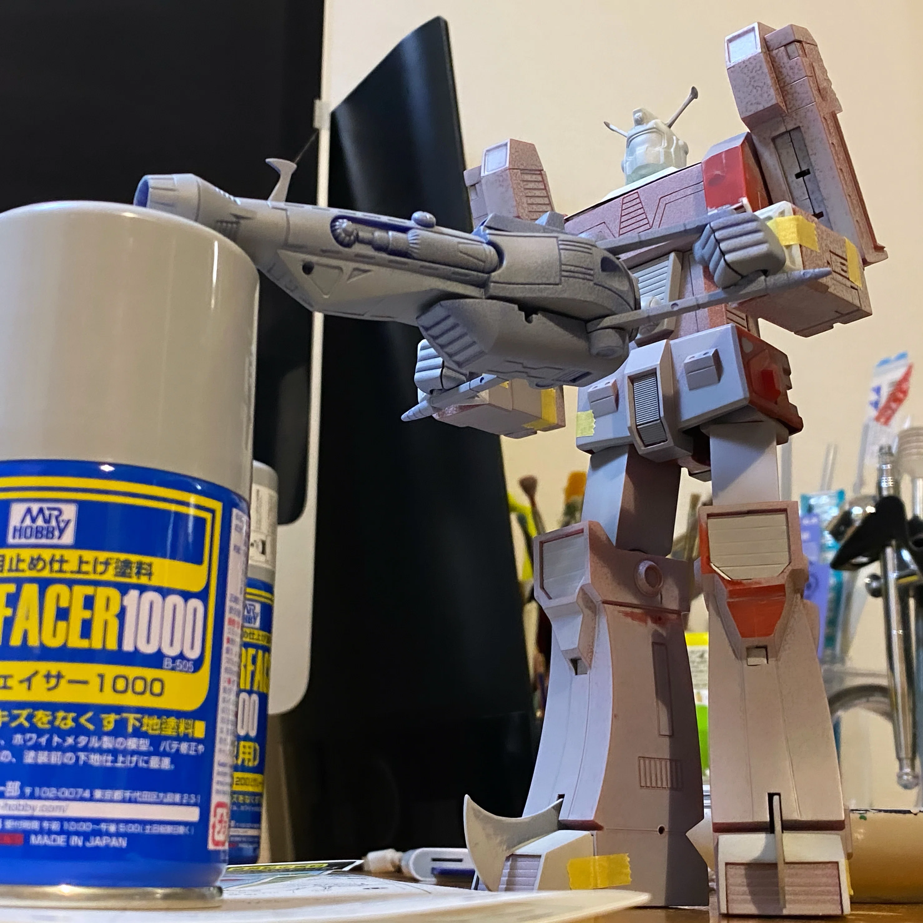 アオシマ 1/600 伝説巨神イデオン 波導ガン付｜Kiraku Model