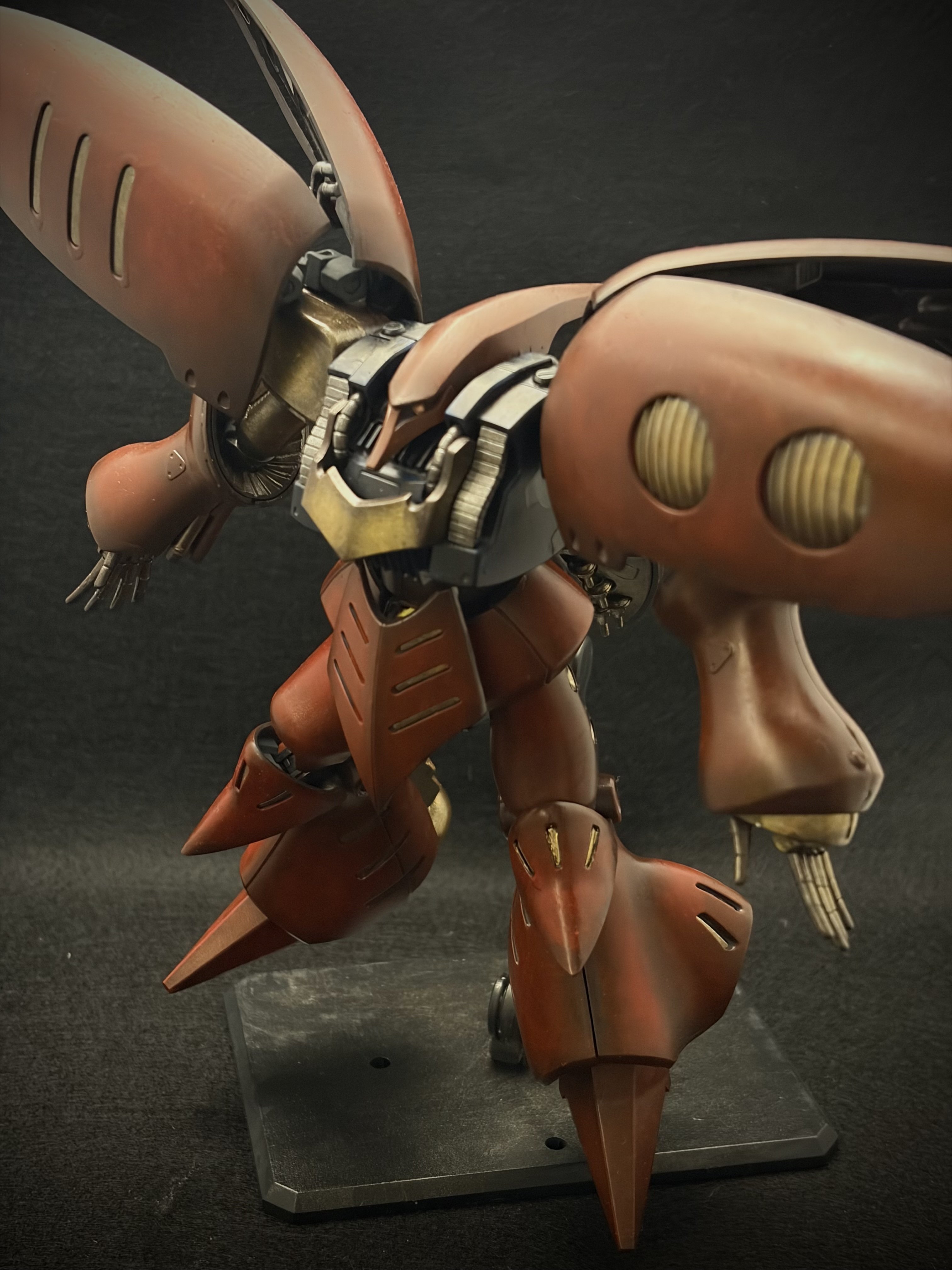 キュベレイMk-II プルツー専用機完成】 いい感じに重厚感が出せたと