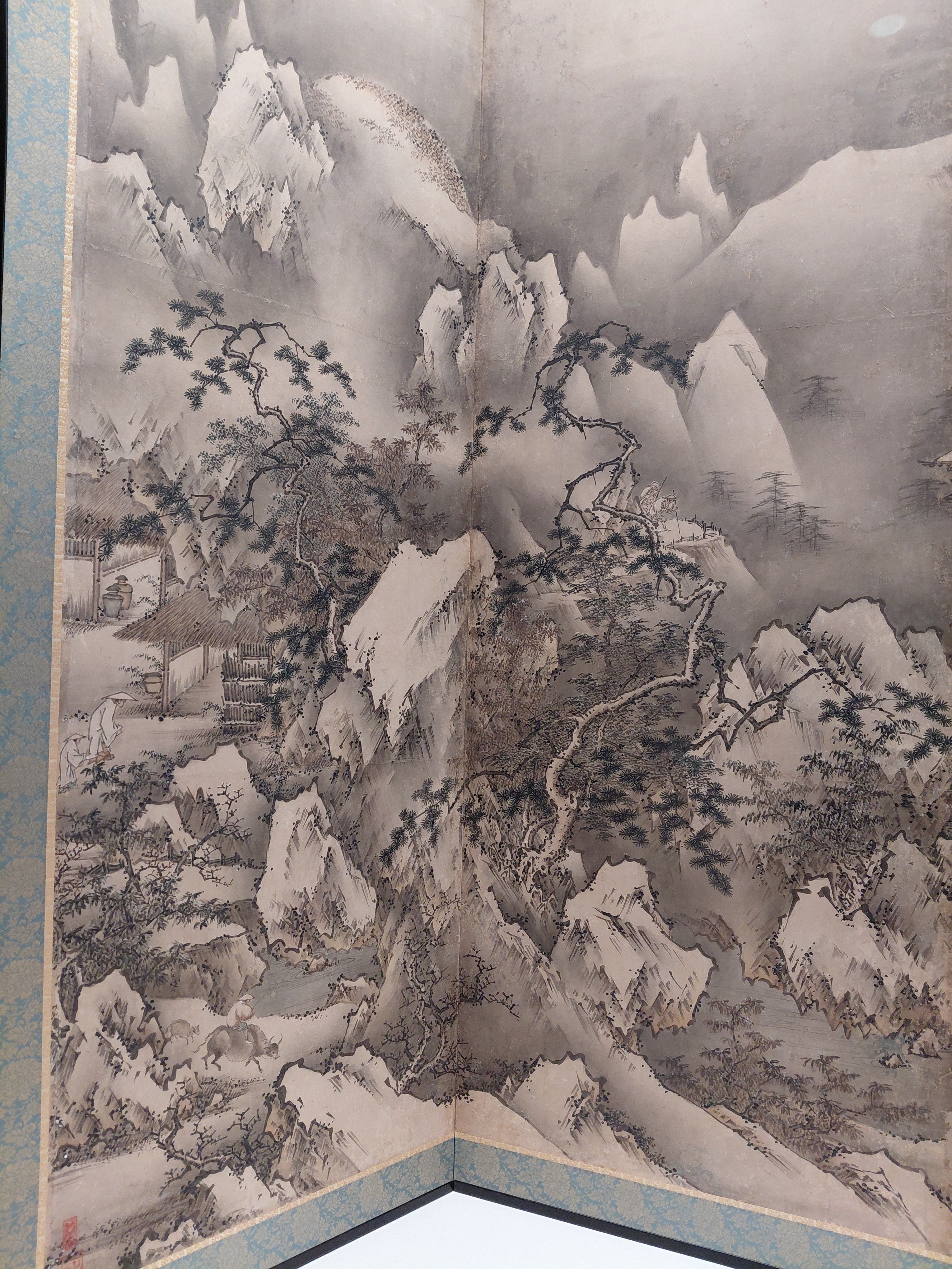 日本の名画 国宝〈近世・2〉 集英社 静嘉堂の重文・国宝』展レポ -パー卜2は水墨屏風絵を中心に-｜あ うち