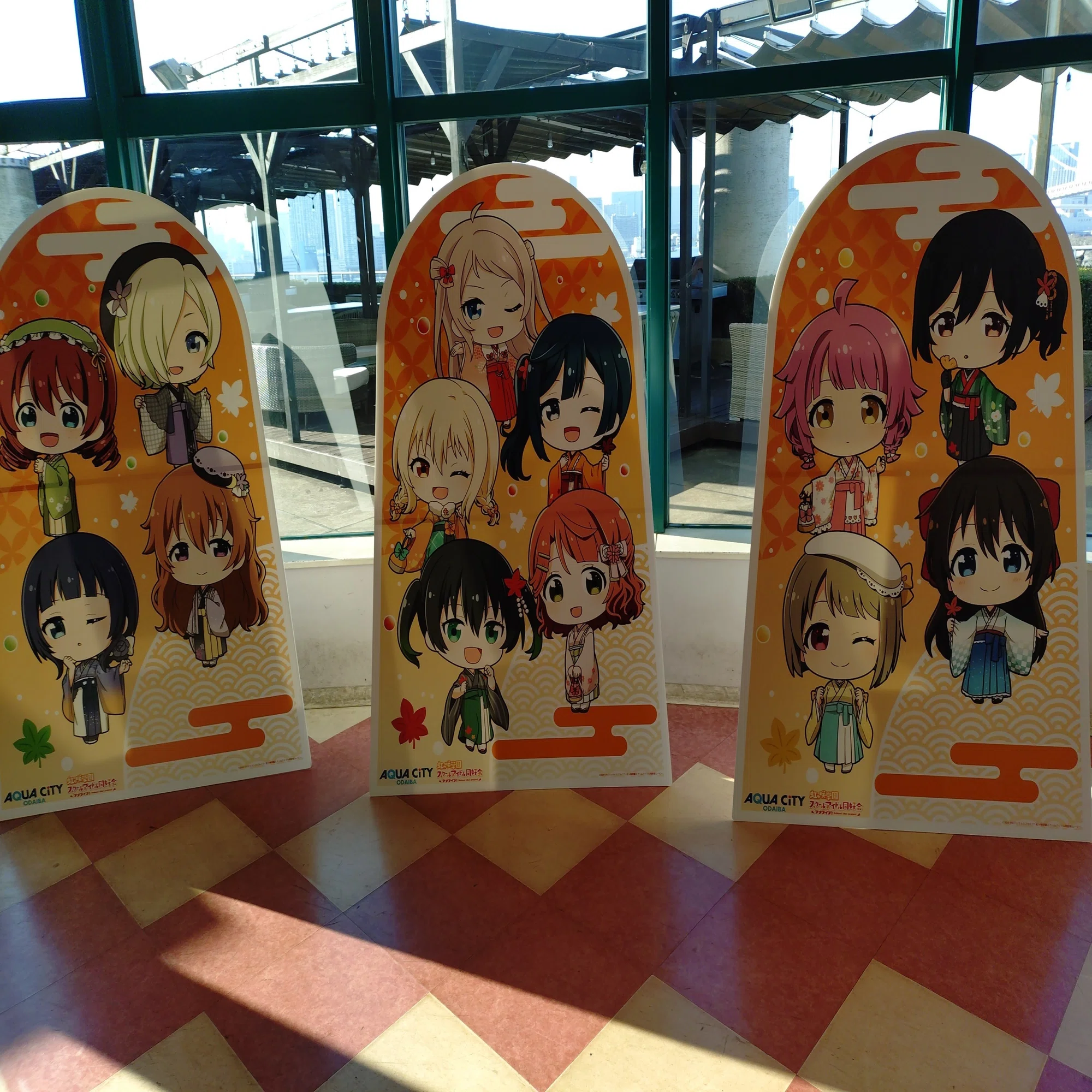 お台場でニジガク大レポート！｜カツヲの旅人