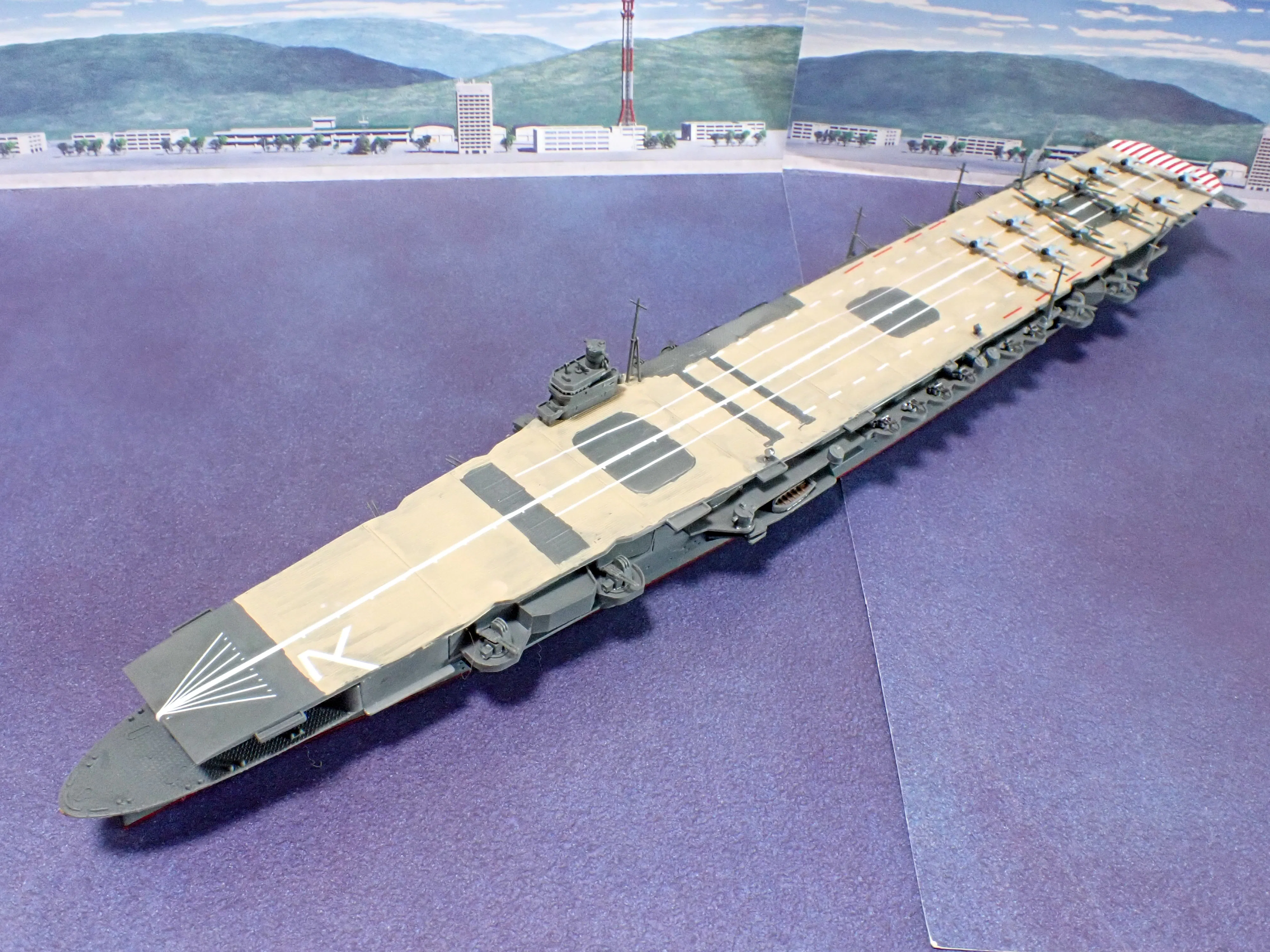 1/700ウォーターライン 空母瑞鶴（真珠湾攻撃当時）（真珠湾攻撃 珊瑚