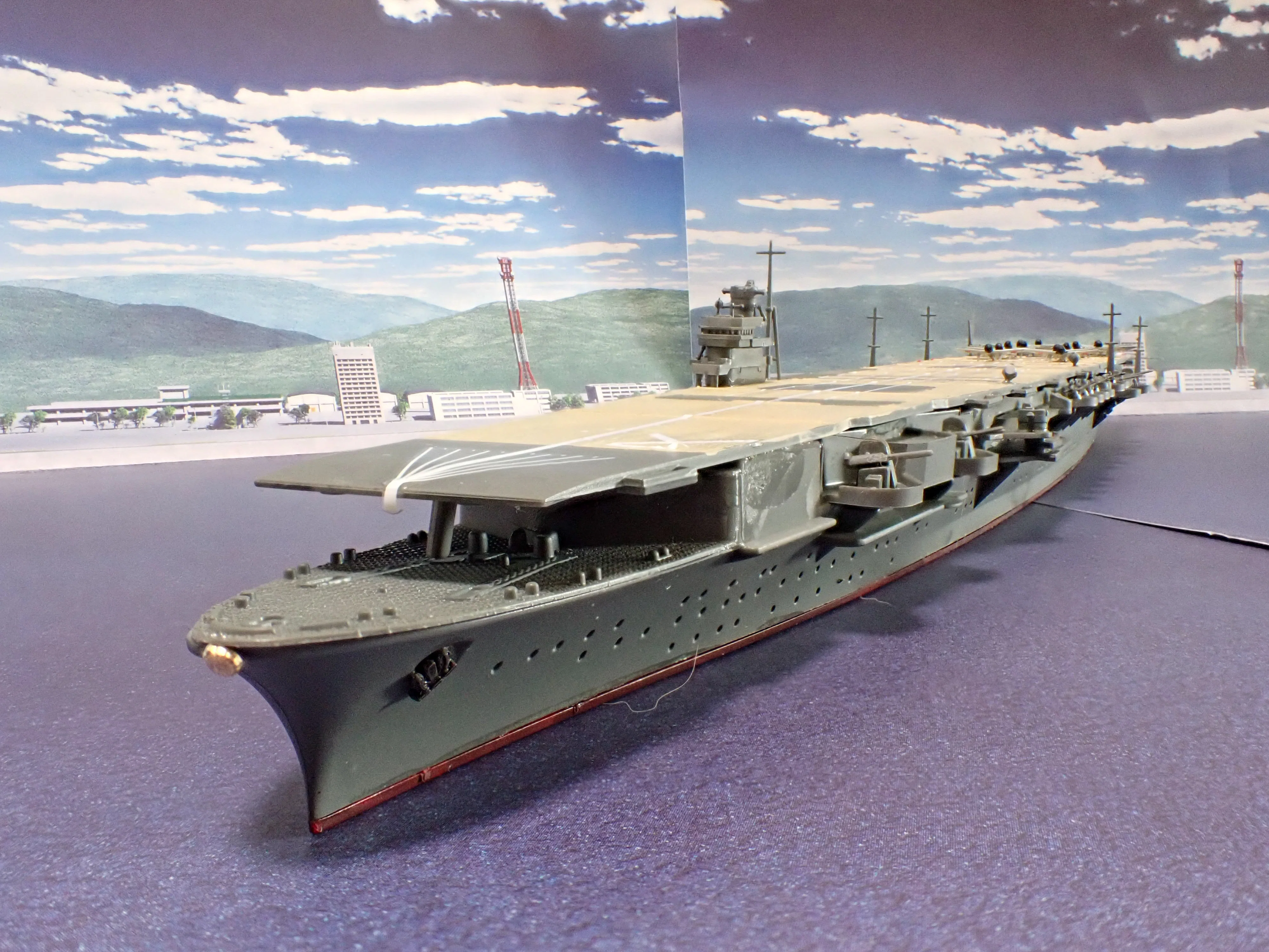 1/700ウォーターライン 空母瑞鶴（真珠湾攻撃当時）（真珠湾攻撃 珊瑚