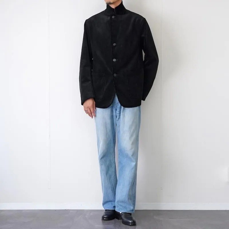 heugn Henri Corduroy サイズ1 25AW 太畝がつくる立体感。ユーゲン“Henri”ジャケット。【2025 A/W】【HEUGN
