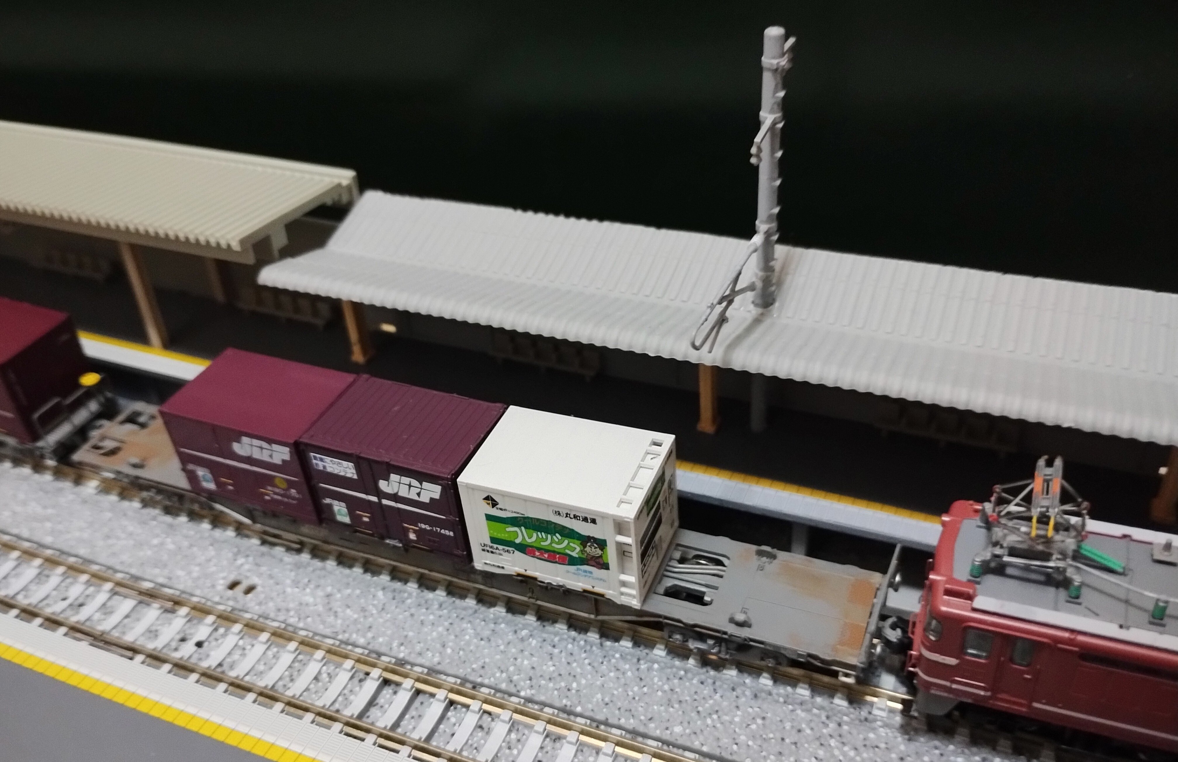 TOMIX]Nゲージで屋根付きの桁式対向式ホームを作る[GREEN MAX]｜AKC_nt3