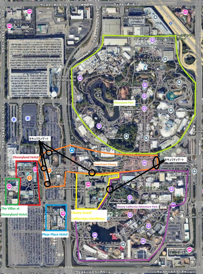 2025年カリフォルニア ディズニーランド リゾート旅行【現地編：パーク
