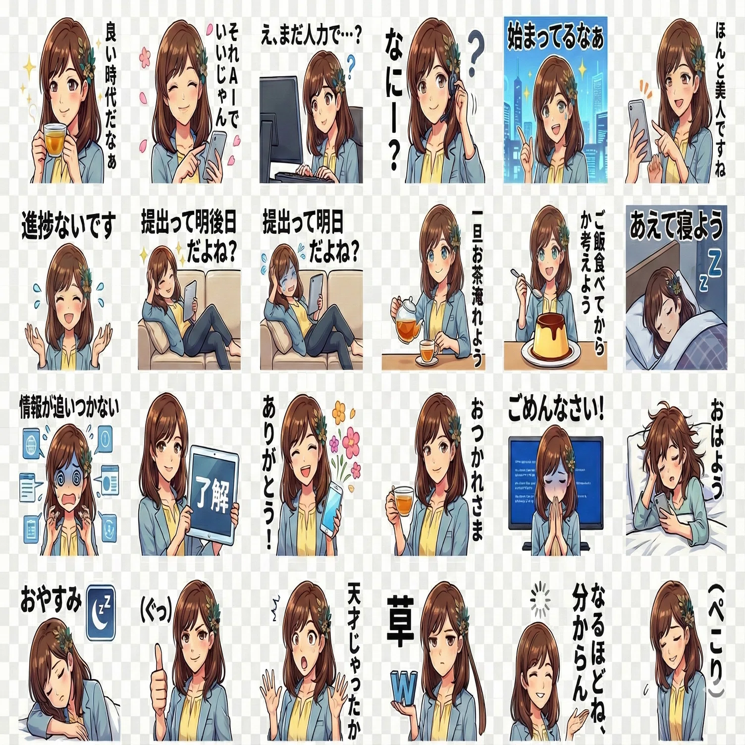 AI実験】友達の「こんなLINEスタンプ欲しいな」を10分で叶える方法