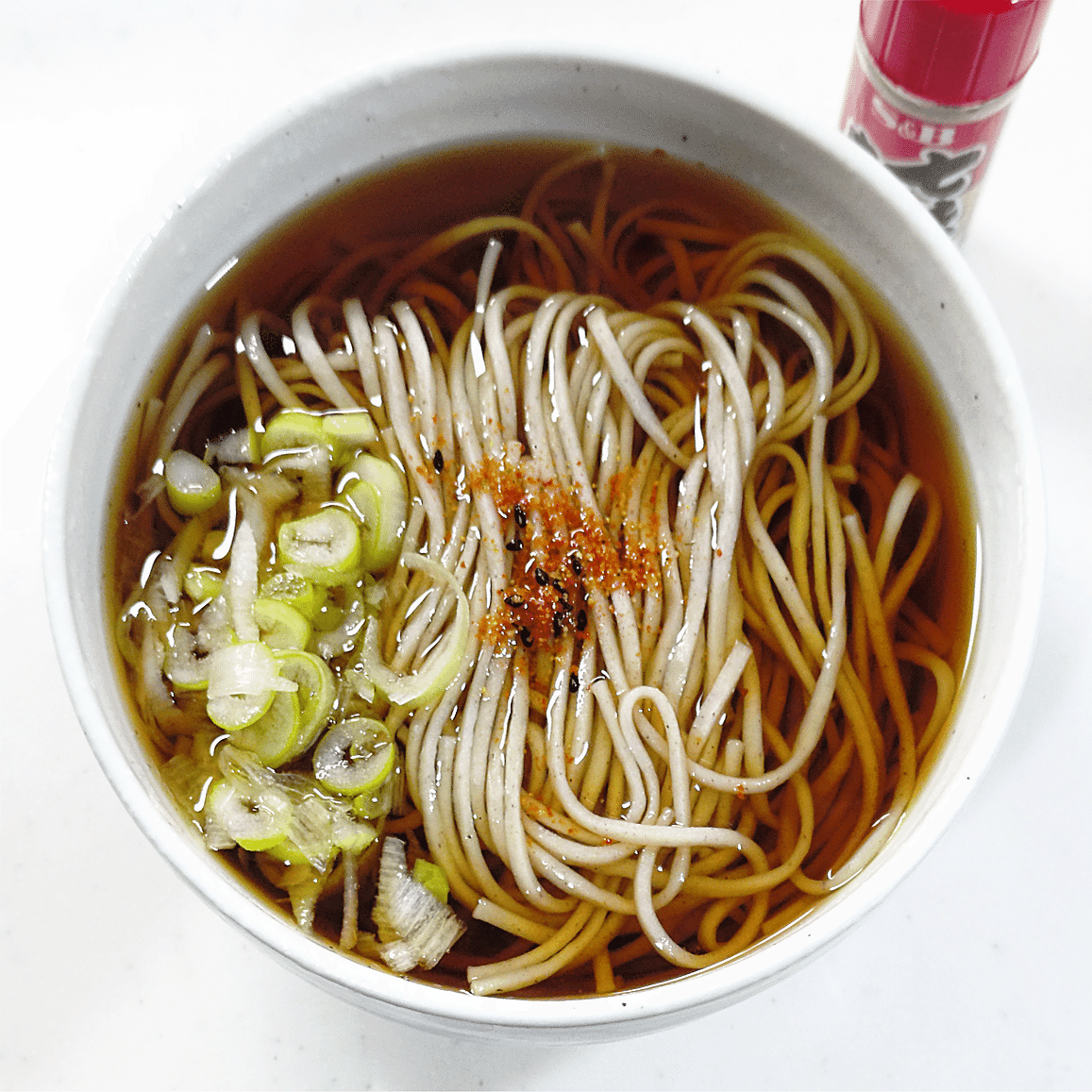 かけそば（木曽路御岳そば / 幻の黒ラベル）【我が干しそば道 精進の