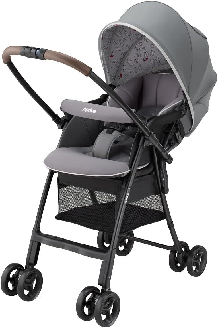 超お得！早い者勝ち！Aprica グレー ベビーカー　カルーンエアー アップリカ 超軽量 ベビーカー カルーンエアー