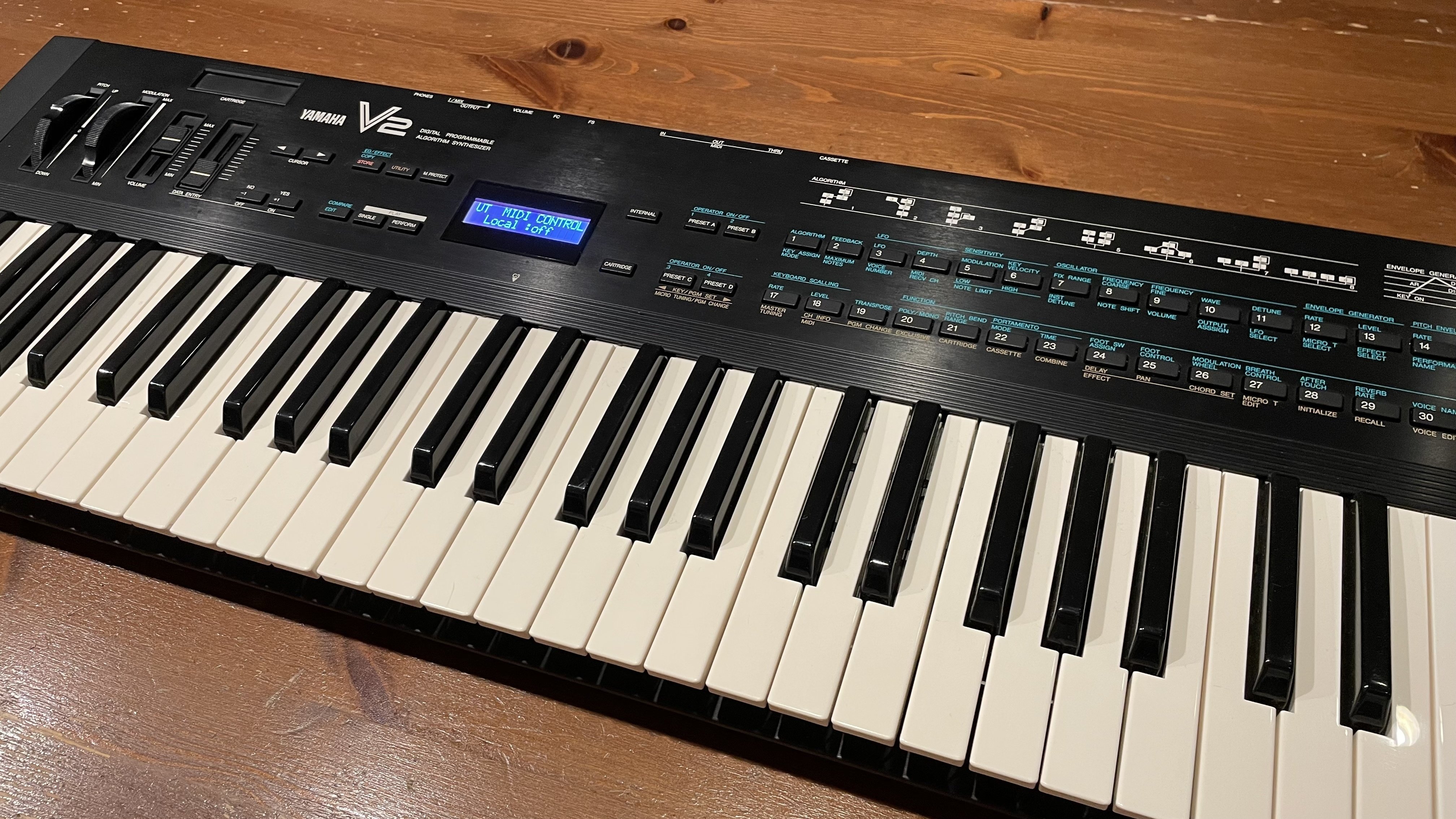 YAMAHA V2（シンセサイザー）｜五代六空（GODAI Riku）