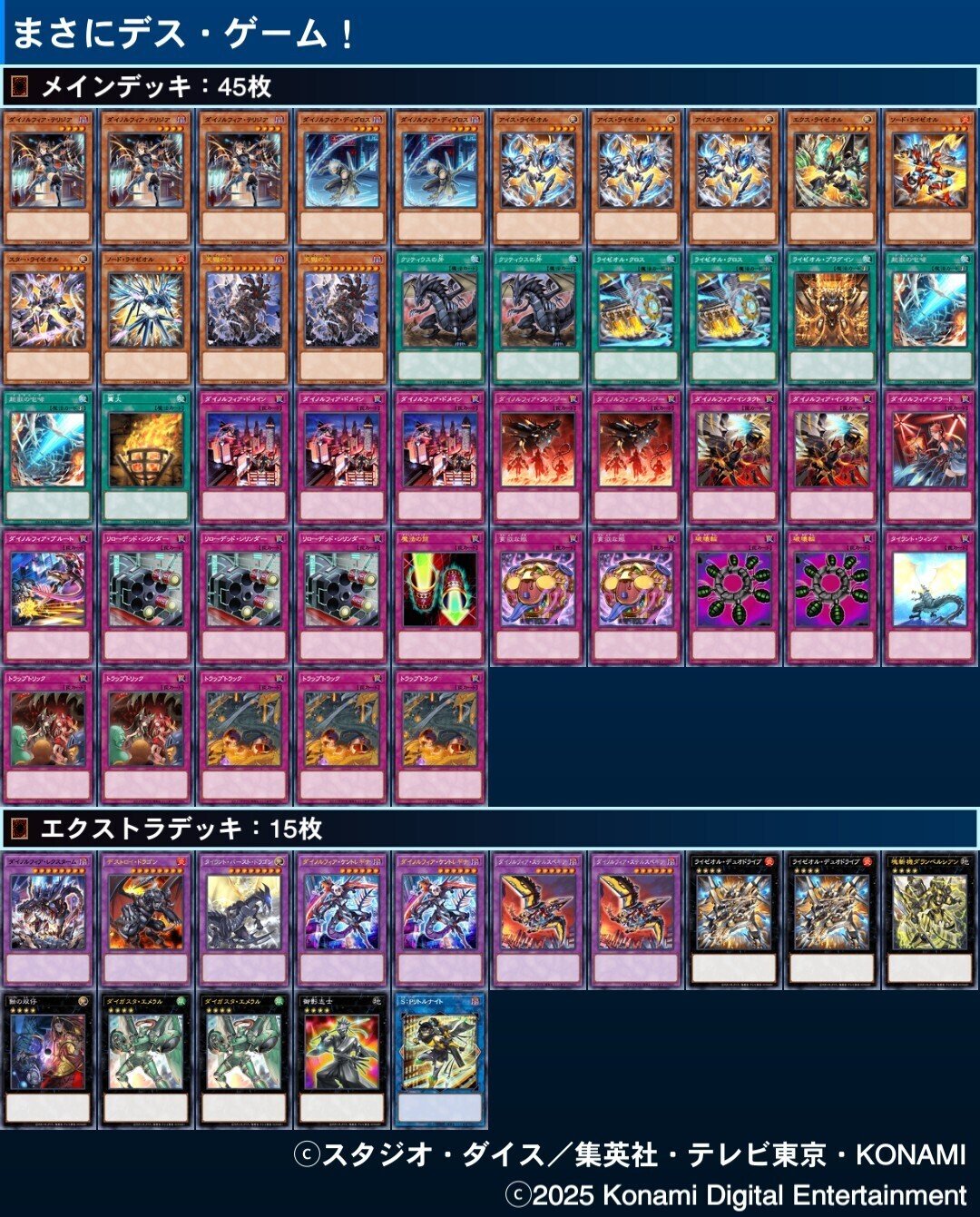 遊戯王】市こふぇの今年使ったカジュアルデッキを振り返る2025｜市こふぇ