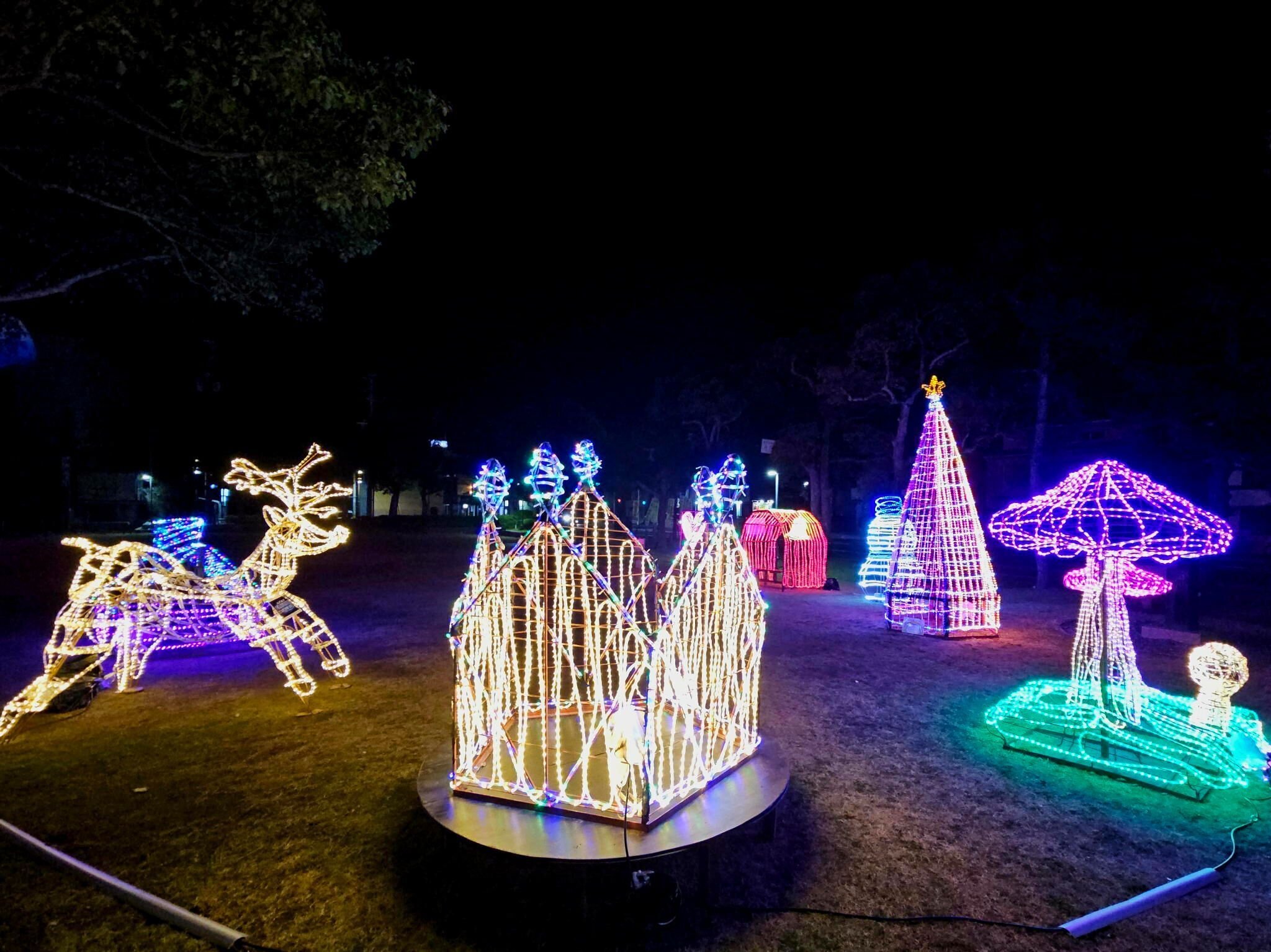 米子市公会堂イルミネーション「マチナカクリスタル」｜山陰のジロー