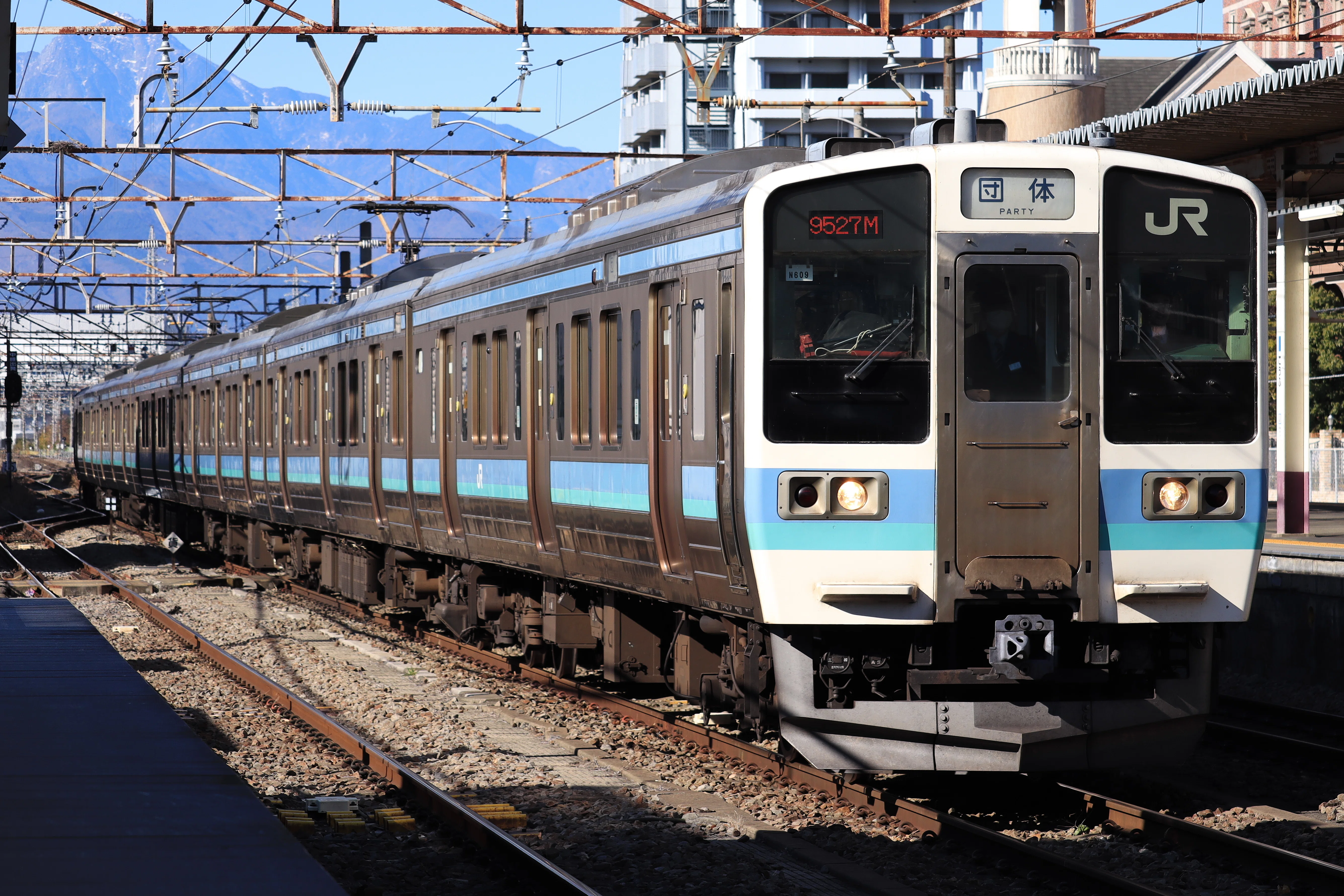 211系副本線号を追跡。｜鐘 紡