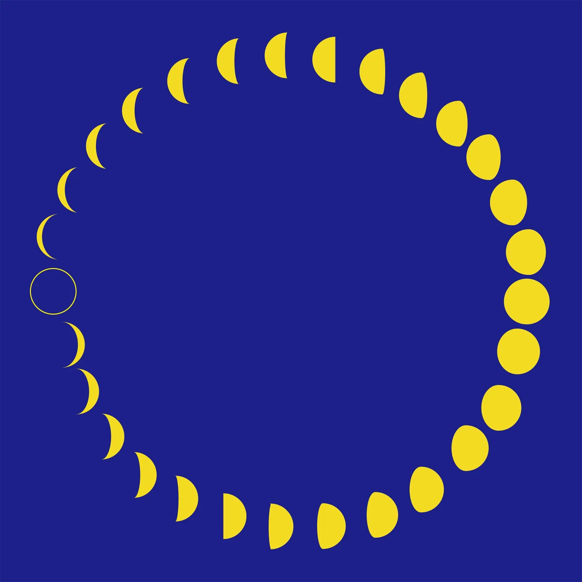 Moon Shape Star 12/12 Virgo Last Quarter Moon|ショーコの宙(そら)模様