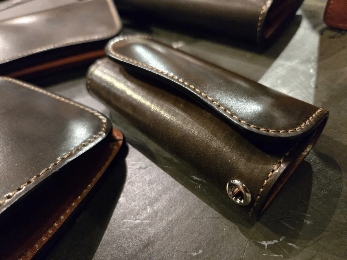 WILDSWANS HORWEEN CORDOVANダークコニャック受注会』サンプル展示