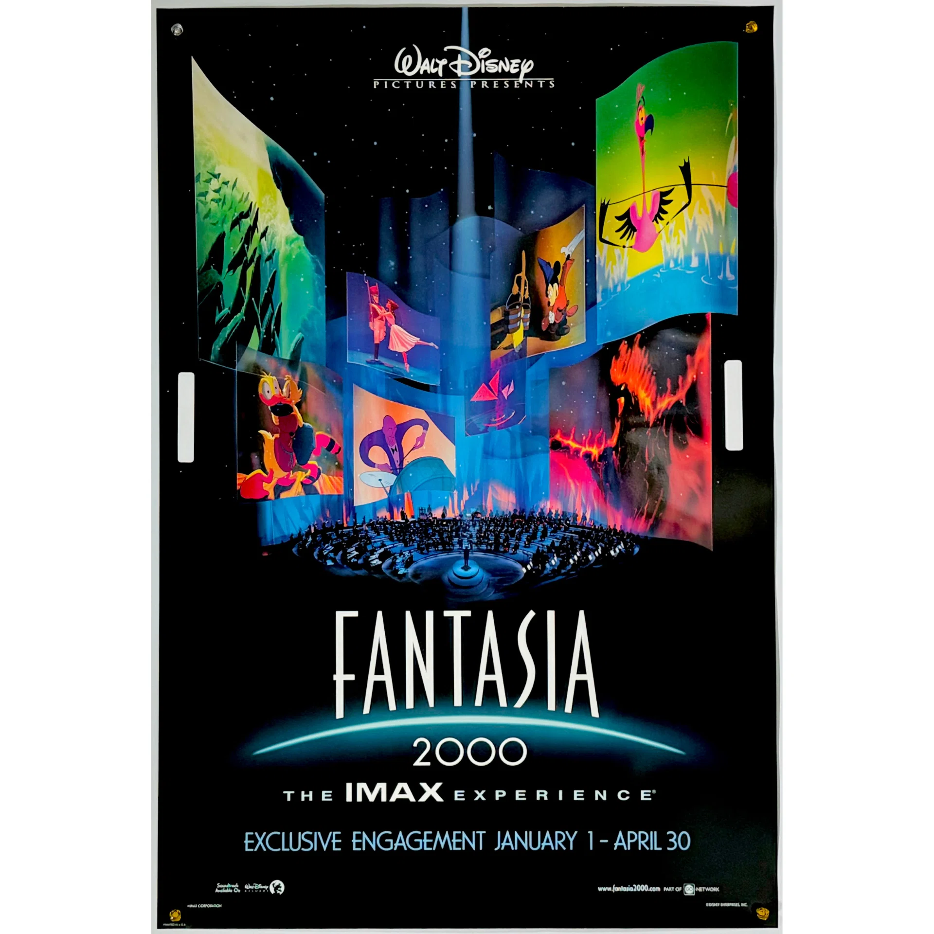 Fantasia ポスター B2サイズ ファンタジア　ディズニー ディズニーきっての芸術作品！ファンタジア【海外版オリジナル映画