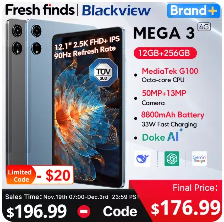2025最新】Blackviewタブレット完全ガイド｜Tab16 Pro・MEGA 1・MEGA 3