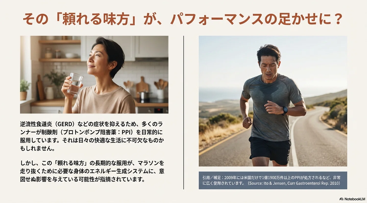 ランナーのための栄養戦略：胃酸を抑える胃薬と向き合う方法～胃薬を