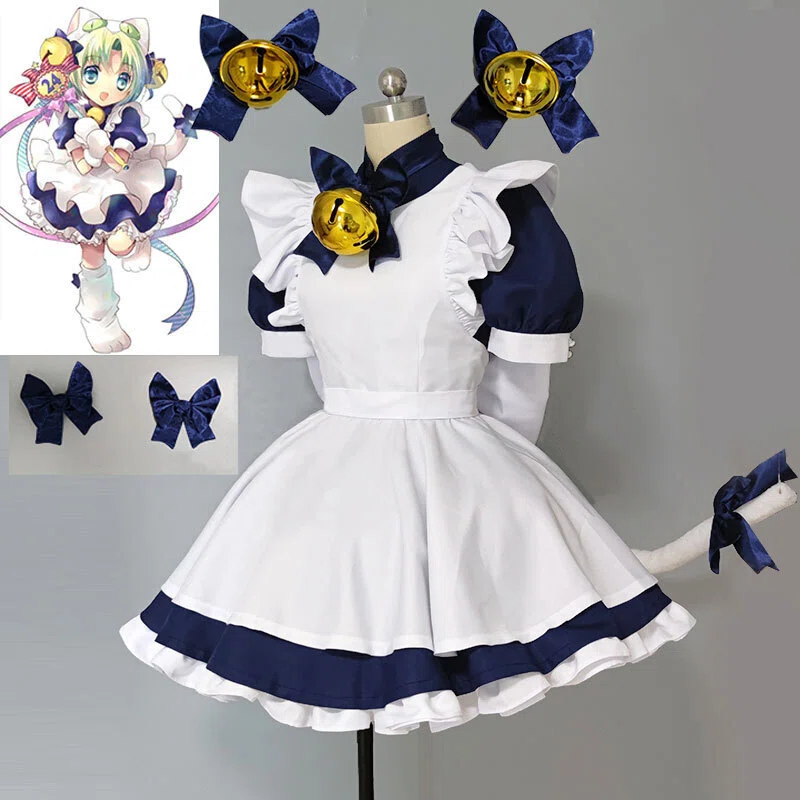 Di Gi Charat デ・ジ・キャラット でじこ ショコラ メイド服 コスプレ