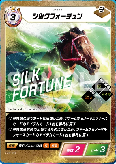 競馬貴重なレアカード 群馬県甘楽町のトレカ買取実績！バンダイ『サラブレッドカード 97