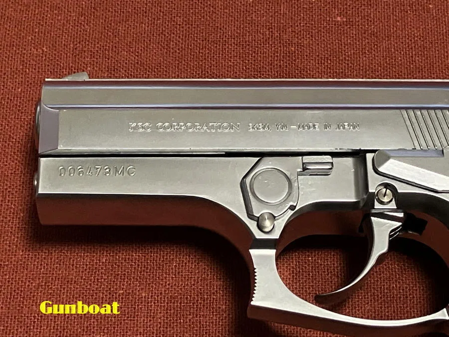 WA & KSC ベレッタ クーガーF 比較や見分け方 その2（KSC編）｜Gunboat